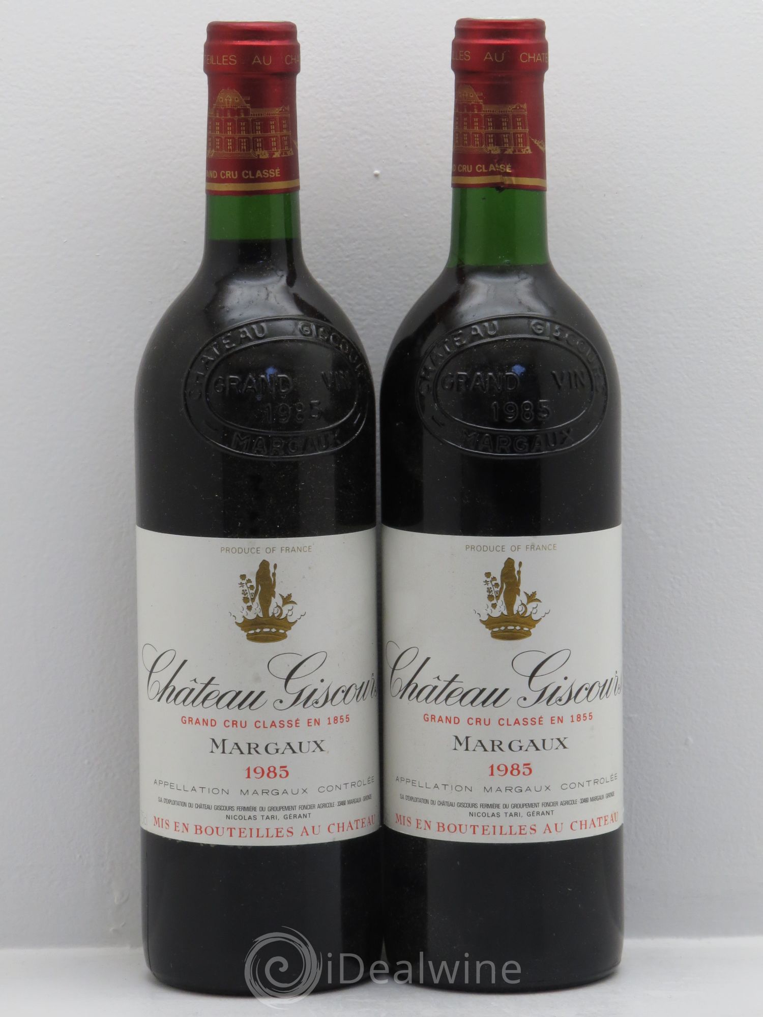 Château Giscours 3ème Grand Cru Classé 1985 - Lot de 2 bouteilles - 0