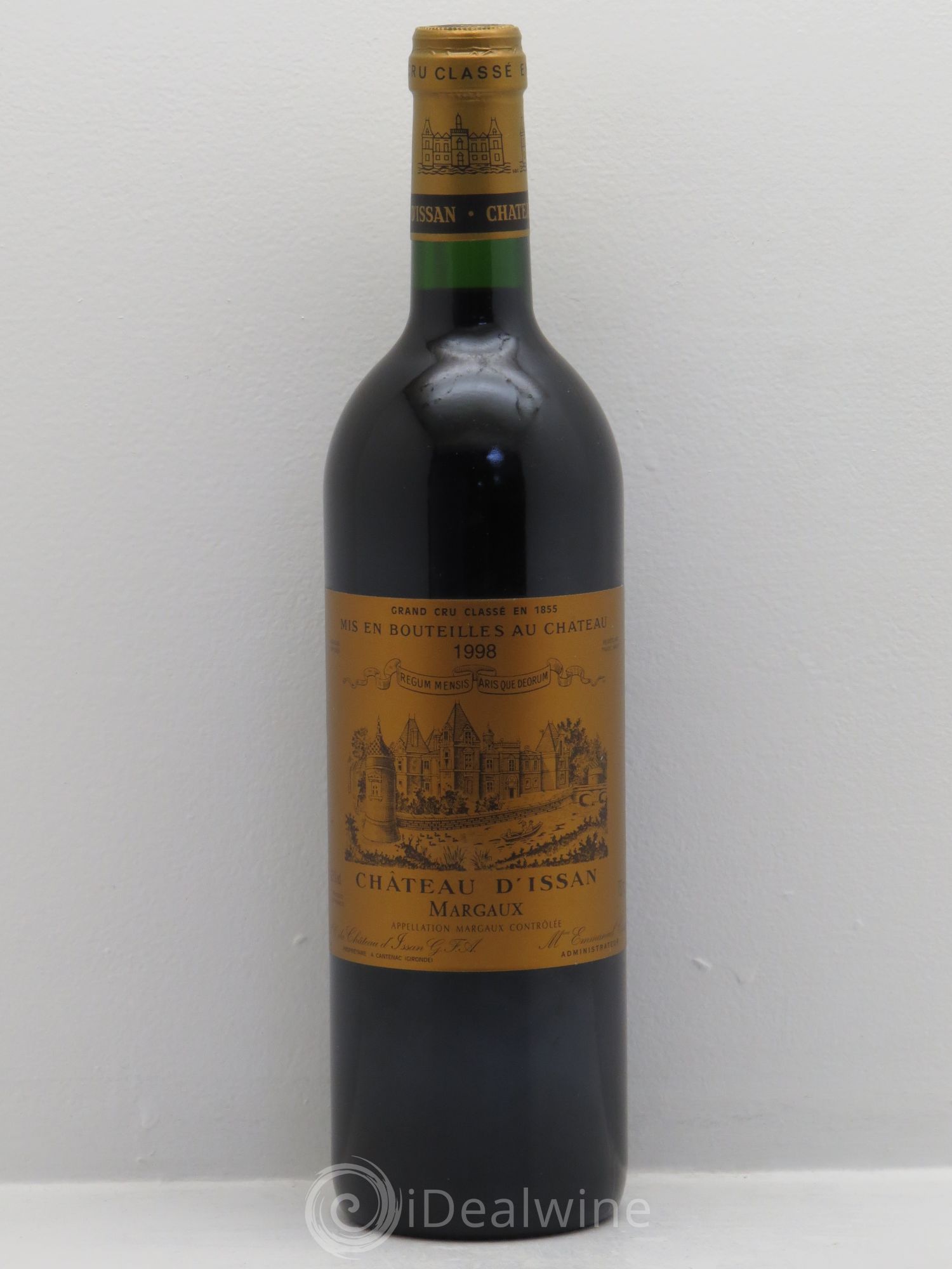 Château d'Issan 3ème Grand Cru Classé 1998 - Lot de 1 bouteille - 0
