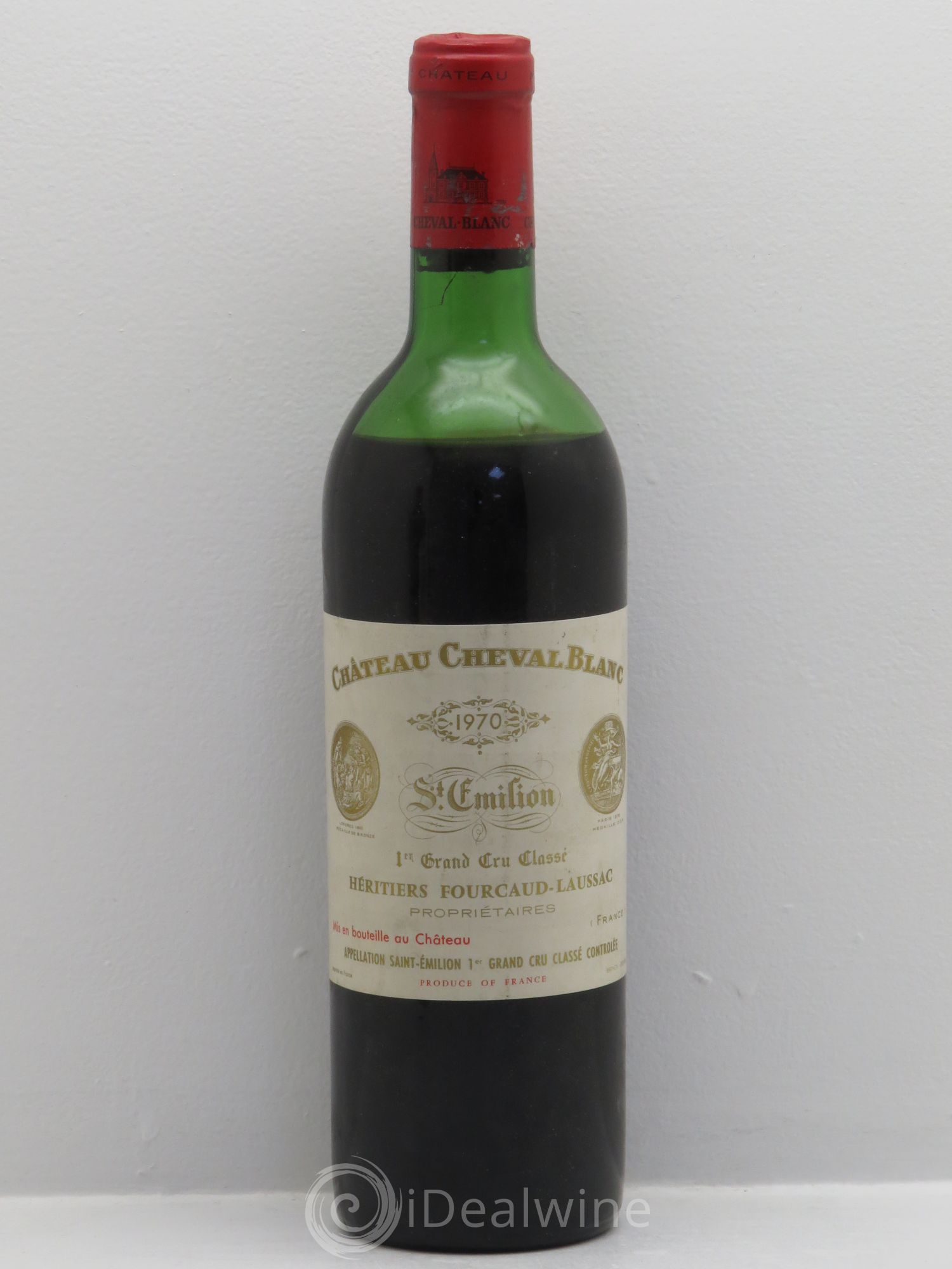 Château Cheval Blanc 1er Grand Cru Classé A 1970 - Lot de 1 bouteille - 0
