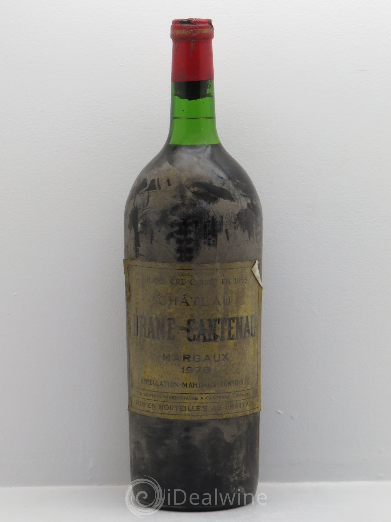 Château Brane Cantenac 2ème Grand Cru Classé 1978 - Lot de 1 magnum - 0