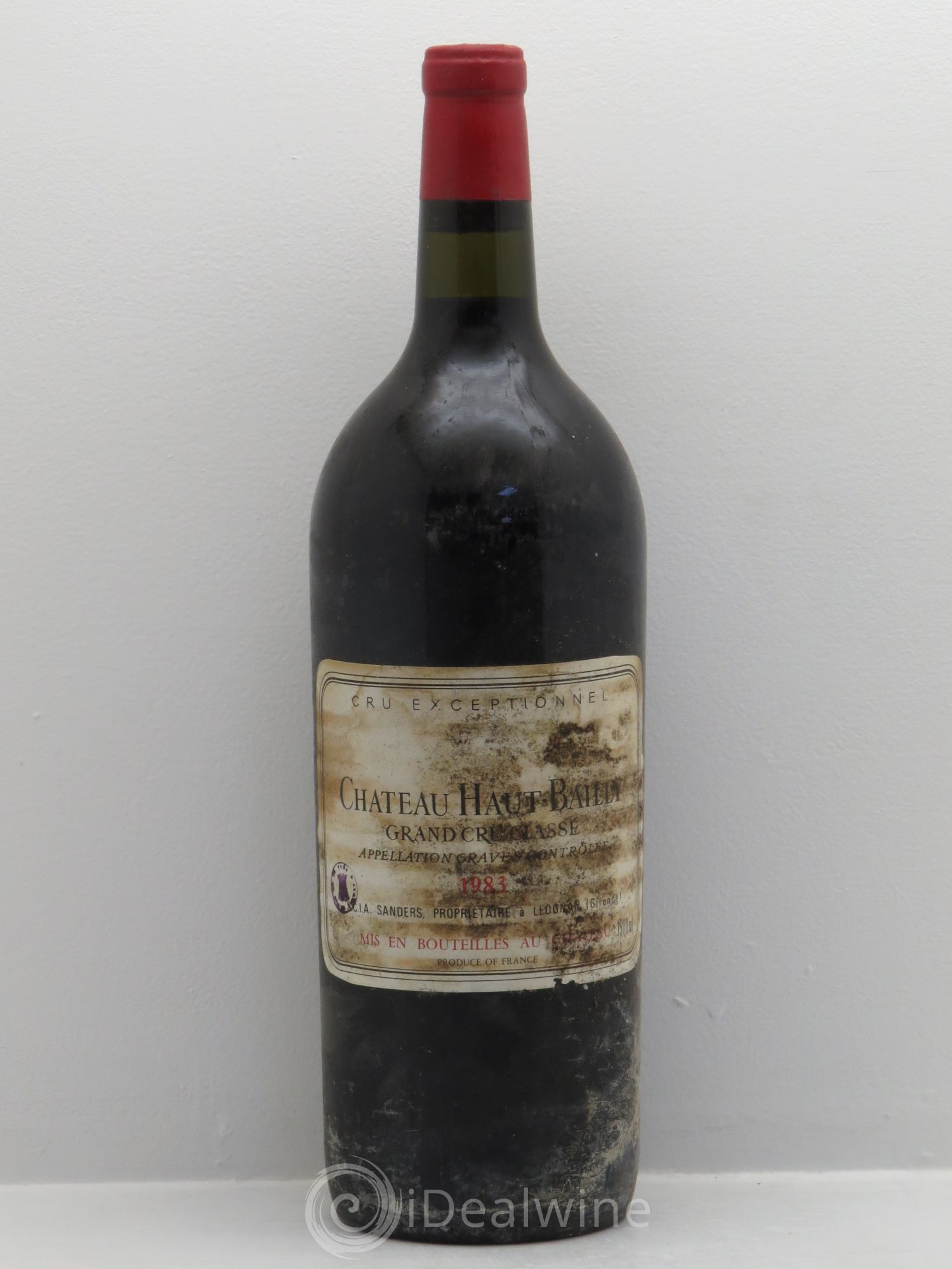 Château Haut-Bailly Cru Classé de Graves 1983 - Lot de 1 magnum - 0