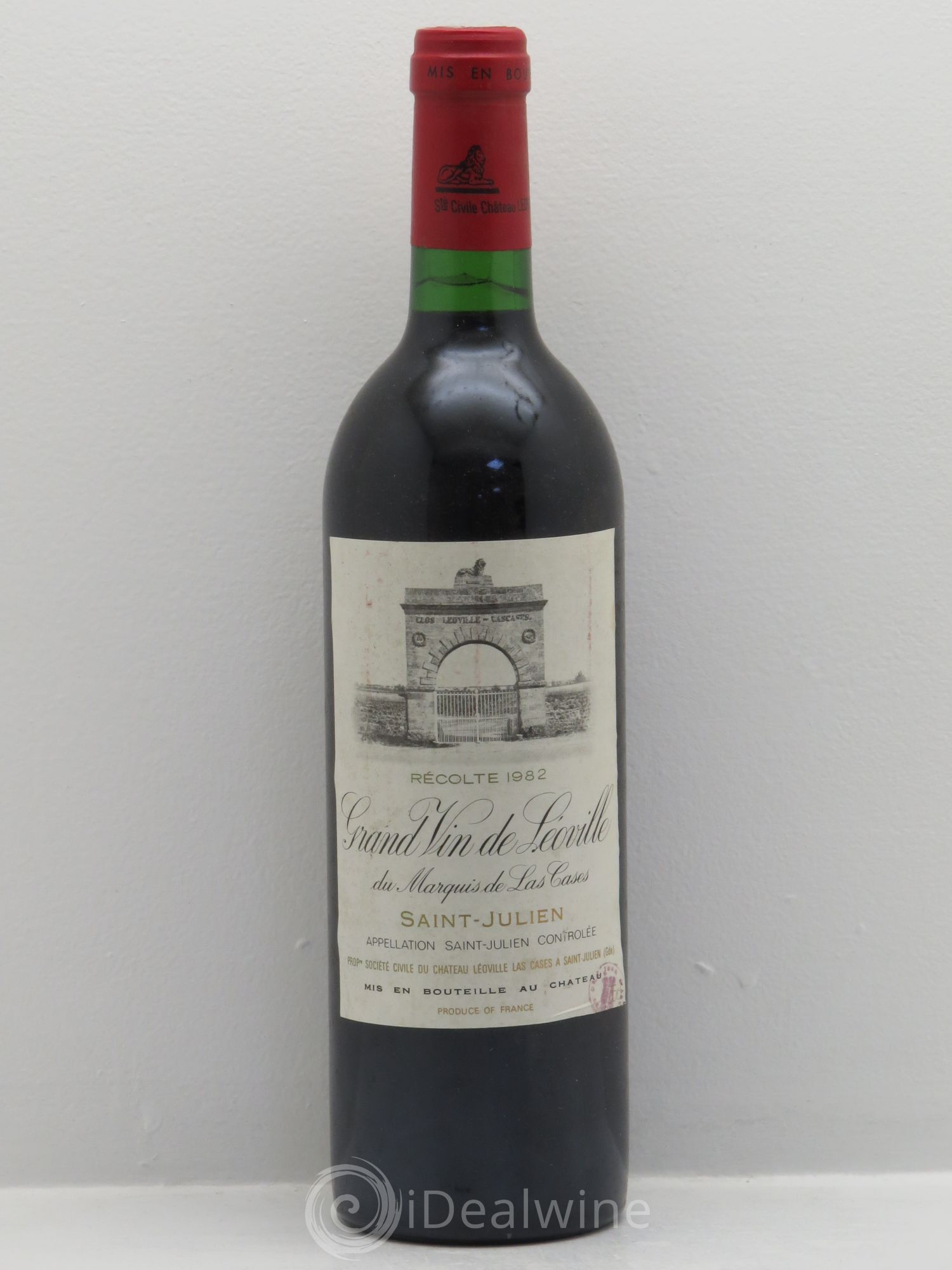 Château Léoville Las Cases 2ème Grand Cru Classé 1982 - Lot de 1 bouteille - 0