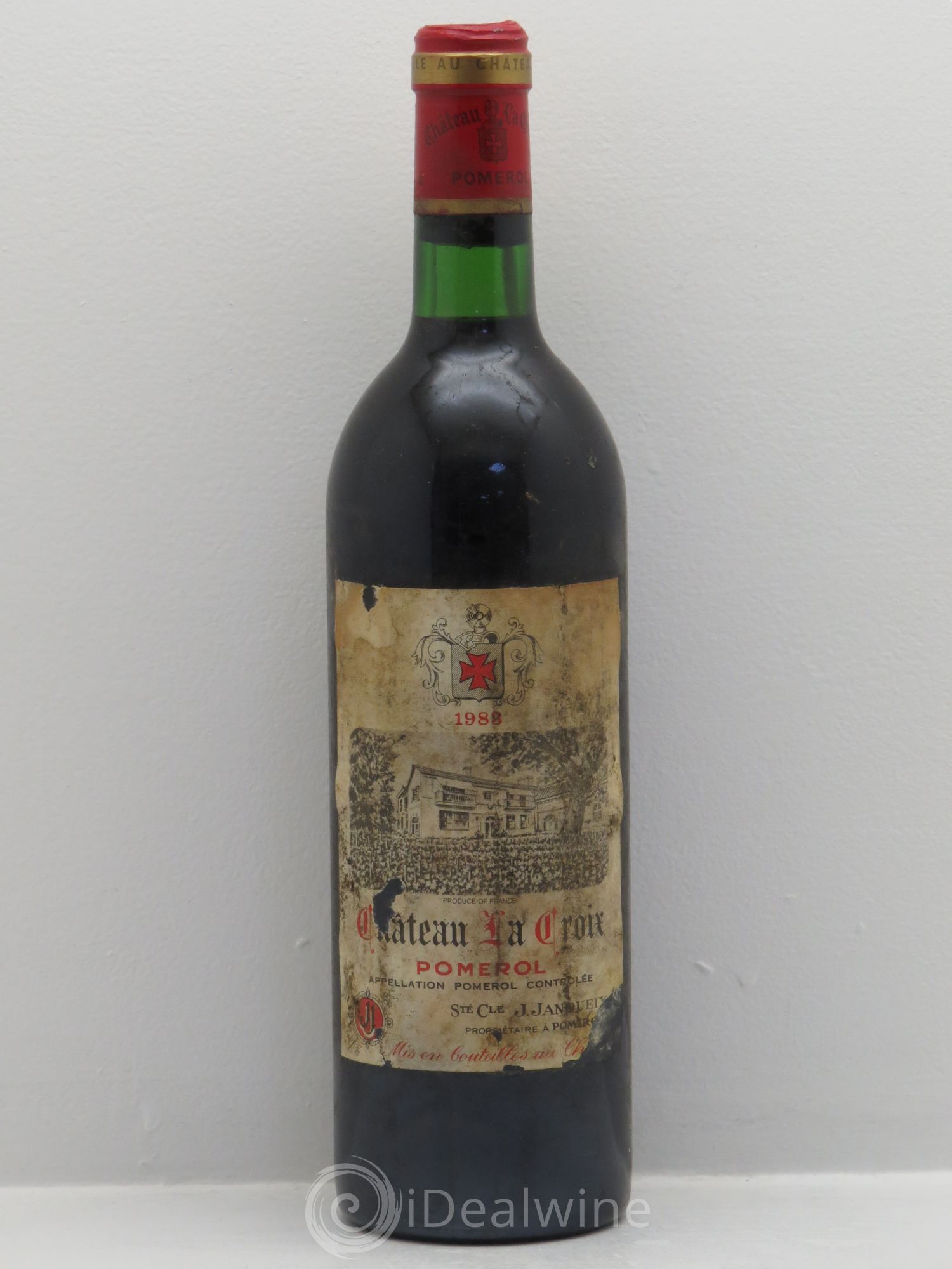 Château la Croix 1983 - Lot de 6 bouteilles - 0