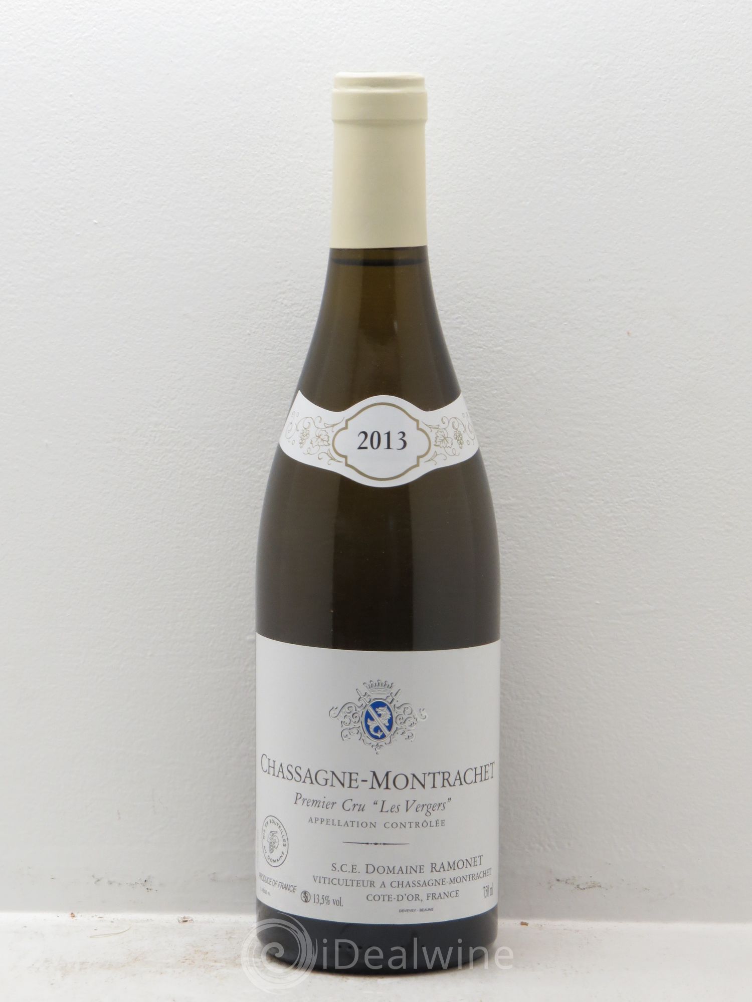 Chassagne-Montrachet 1er Cru Les Vergers Ramonet (Domaine) 2013 - Lot de 1 bouteille - 0