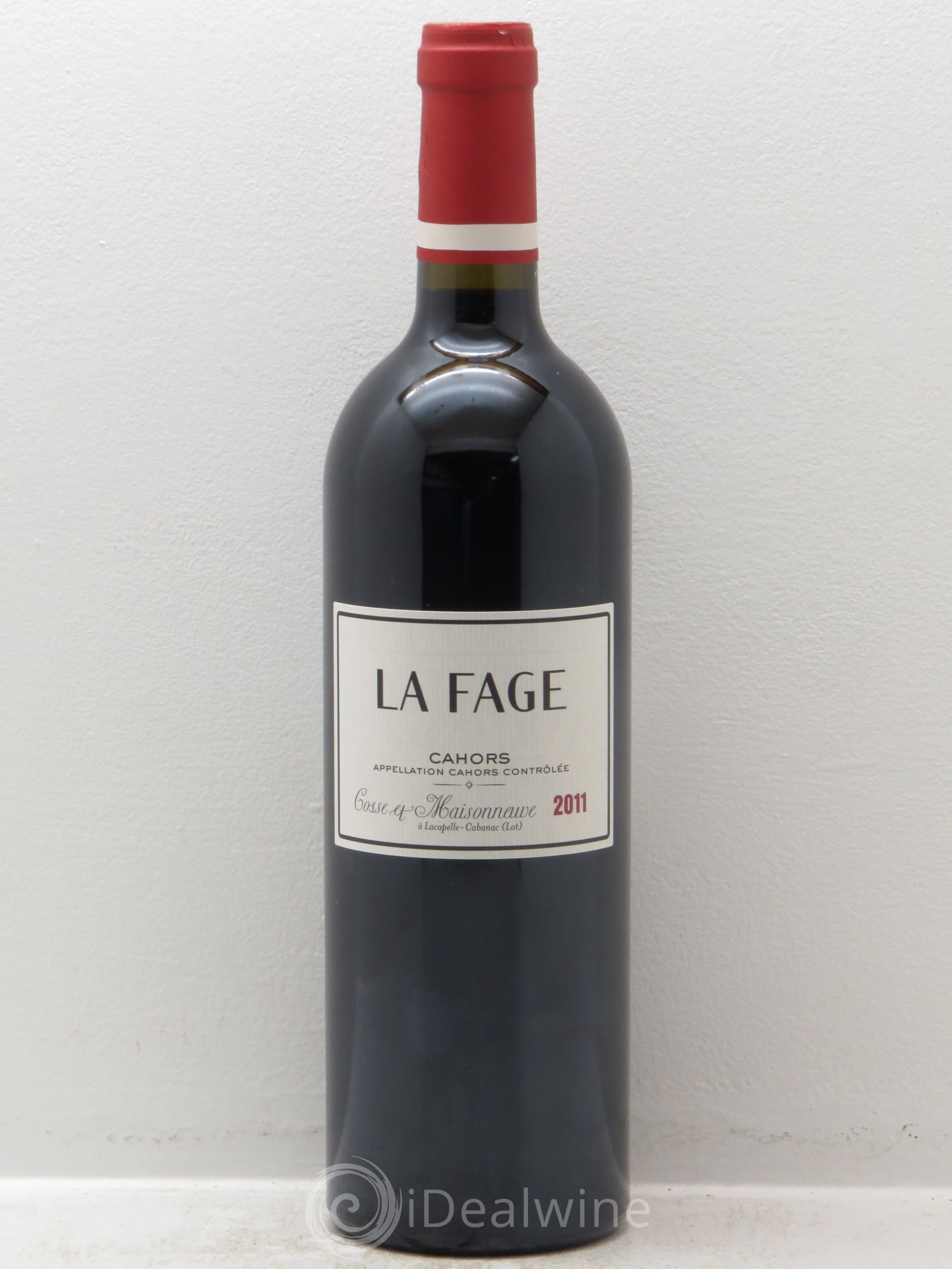 Cahors La Fage Cosse-Maisonneuve (Domaine) 2011 - Lot de 1 bouteille - 0