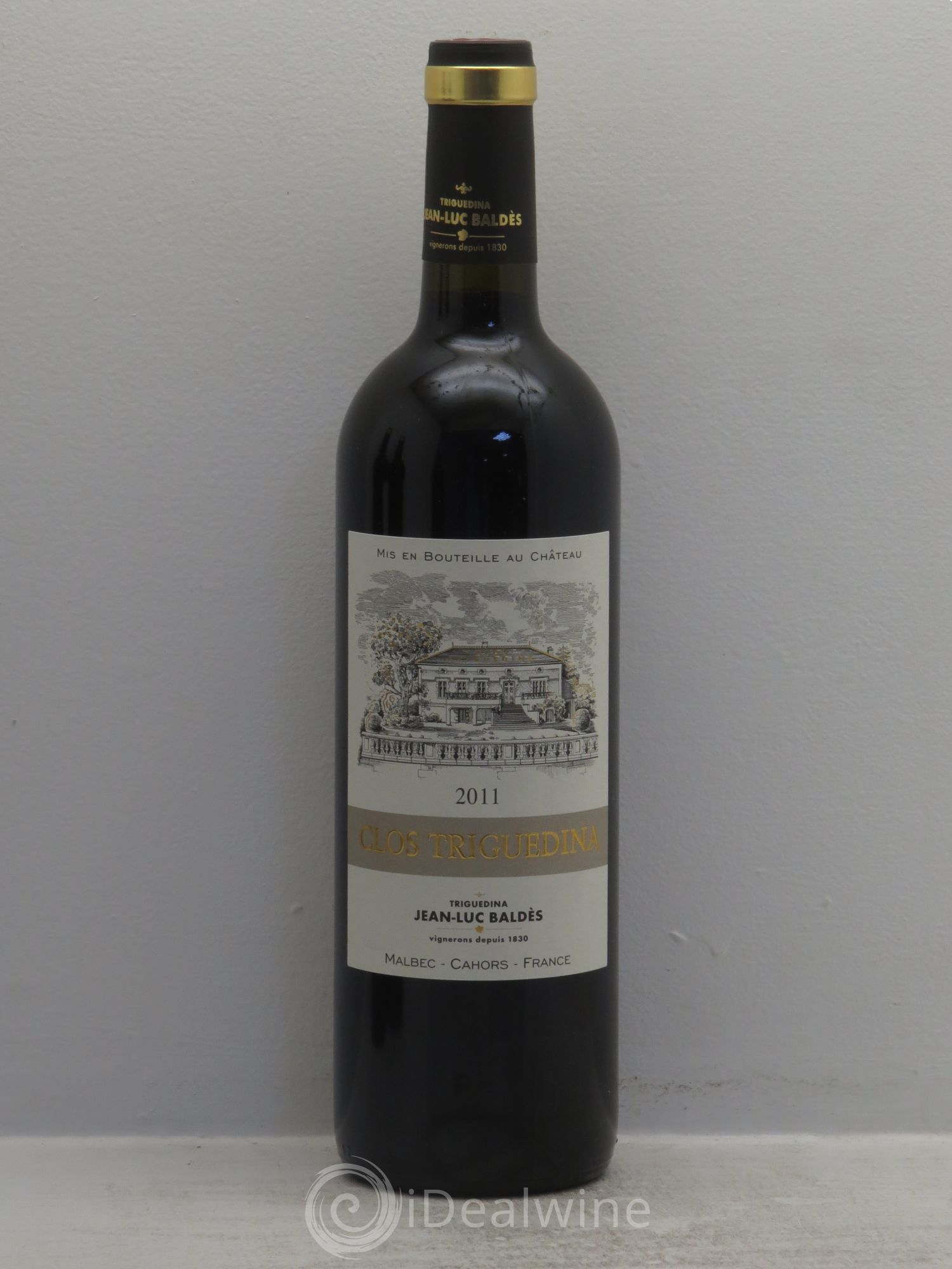 Cahors Clos Triguedina Jean-Luc Baldès 2011 - Lot de 1 bouteille - 0