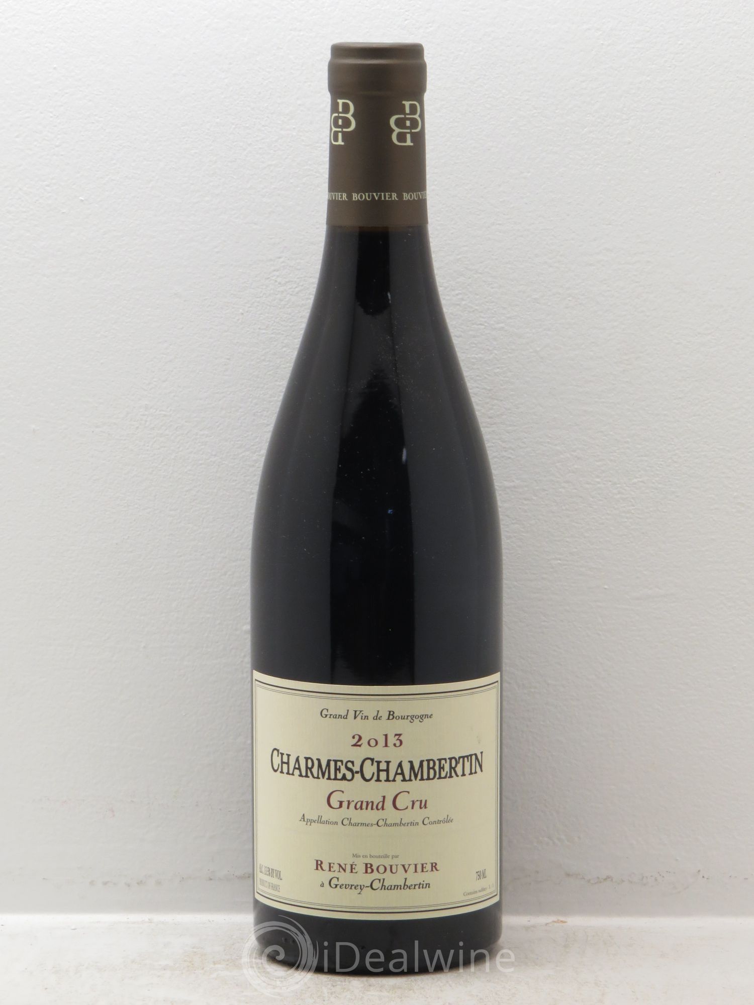 Charmes-Chambertin Grand Cru René Bouvier (Domaine) 2013 - Lot de 1 bouteille - 0