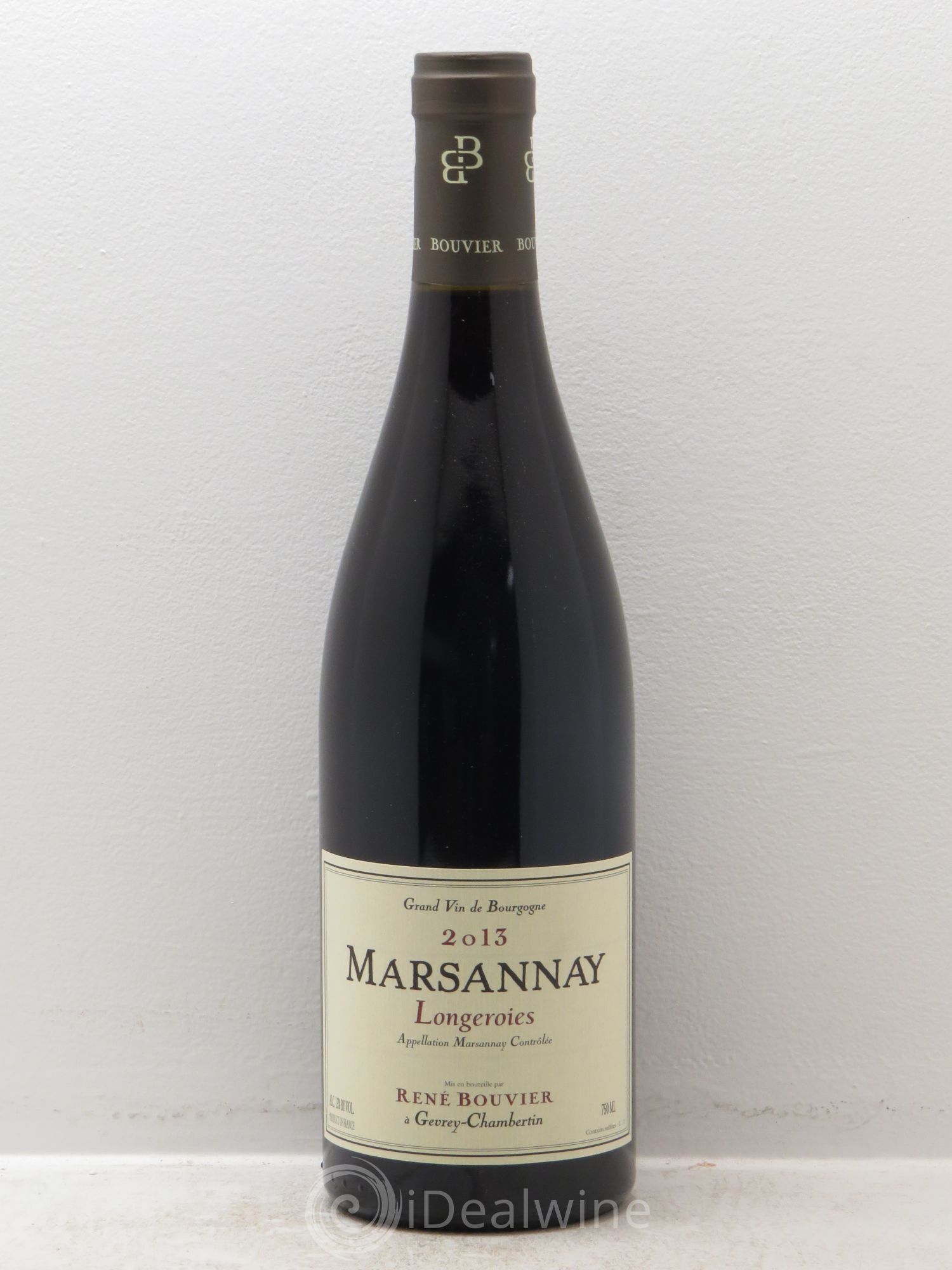 Marsannay Les Longeroies René Bouvier (Domaine) 2013 - Lot de 1 bouteille - 0