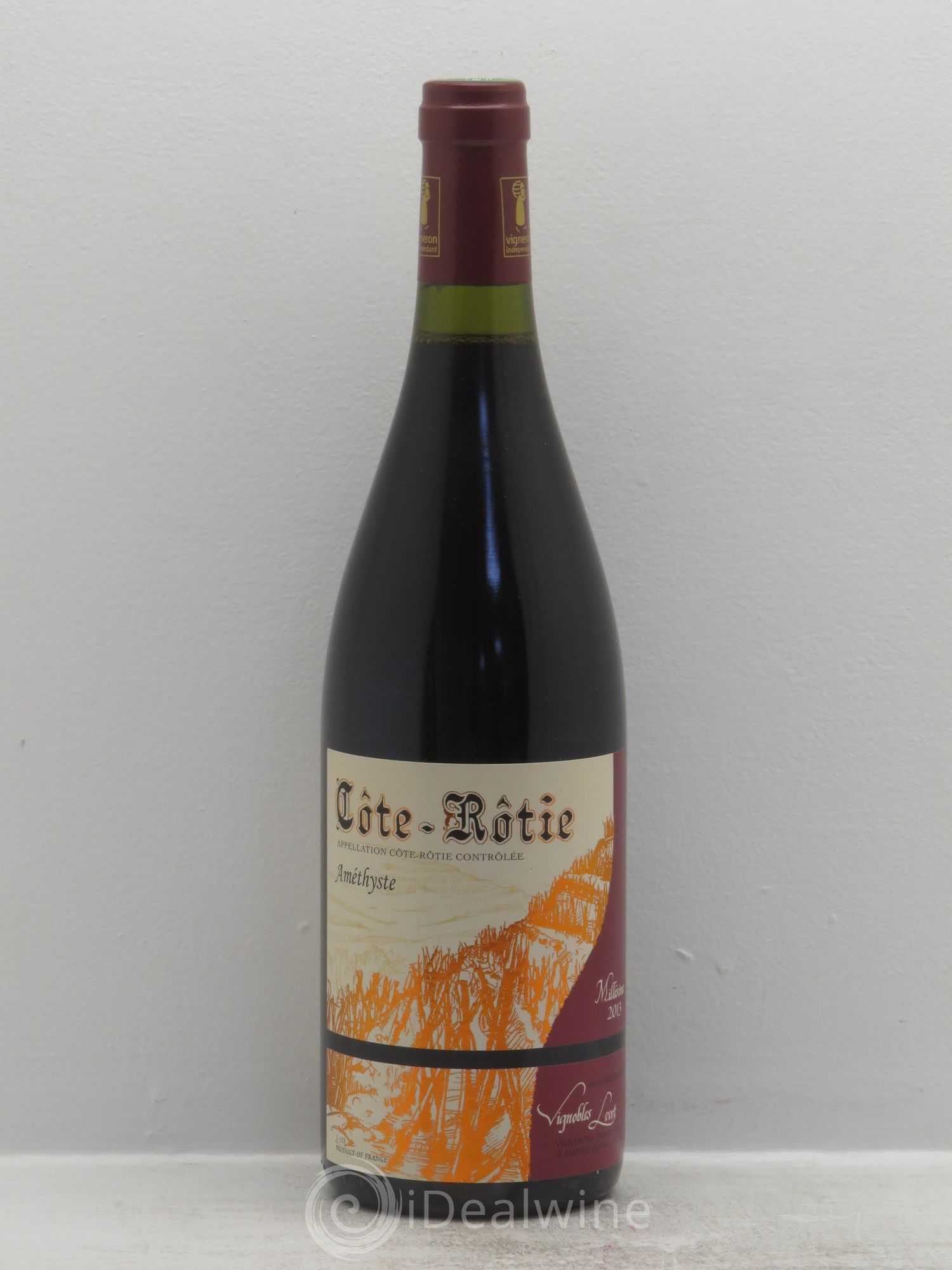 Côte-Rôtie Améthyste Vignobles Levet 2013 - Lot de 1 bouteille - 0