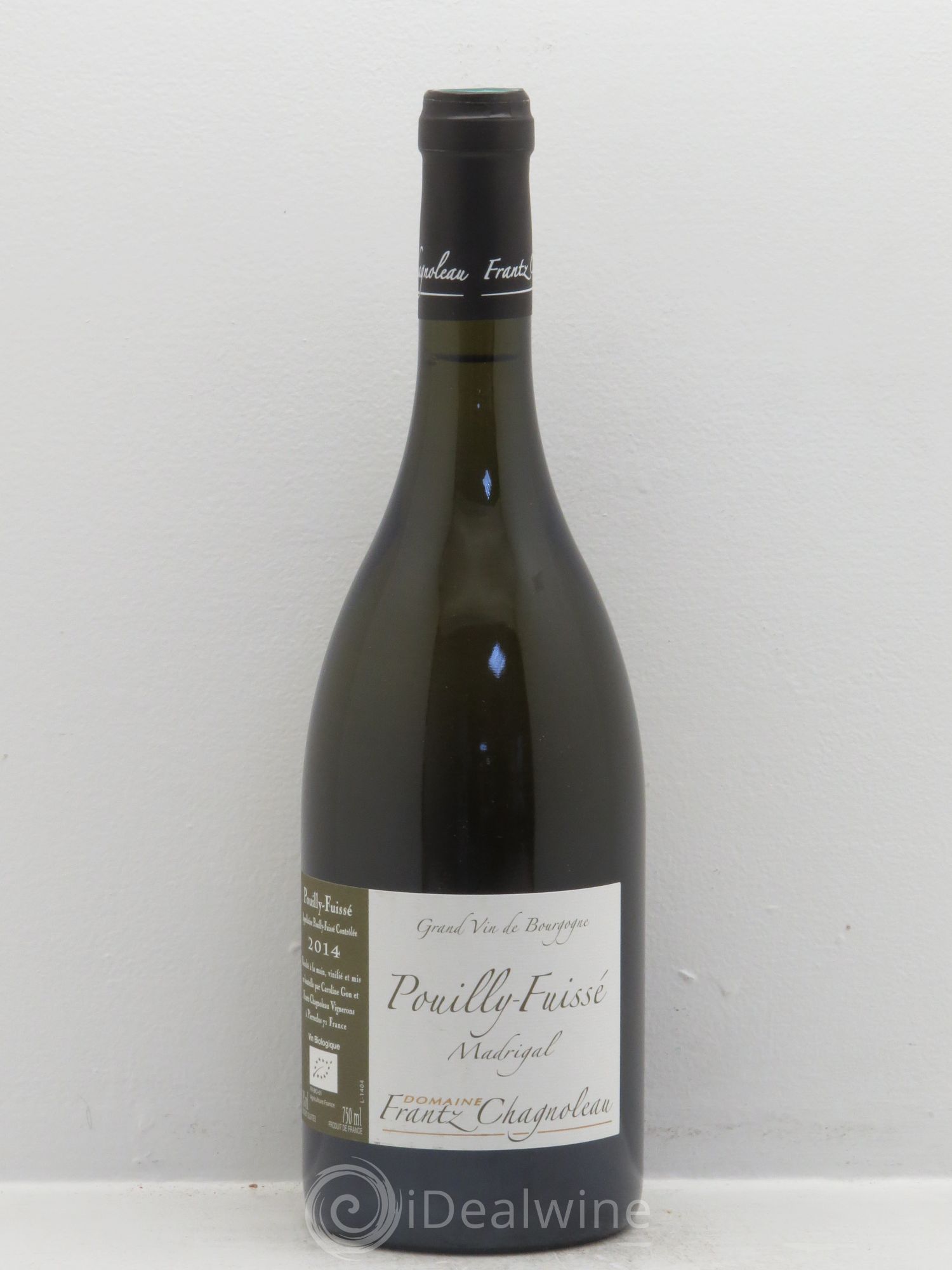 Pouilly-Fuissé Madrigal Frantz Chagnoleau (Domaine) 2014 - Lot de 1 bouteille - 0