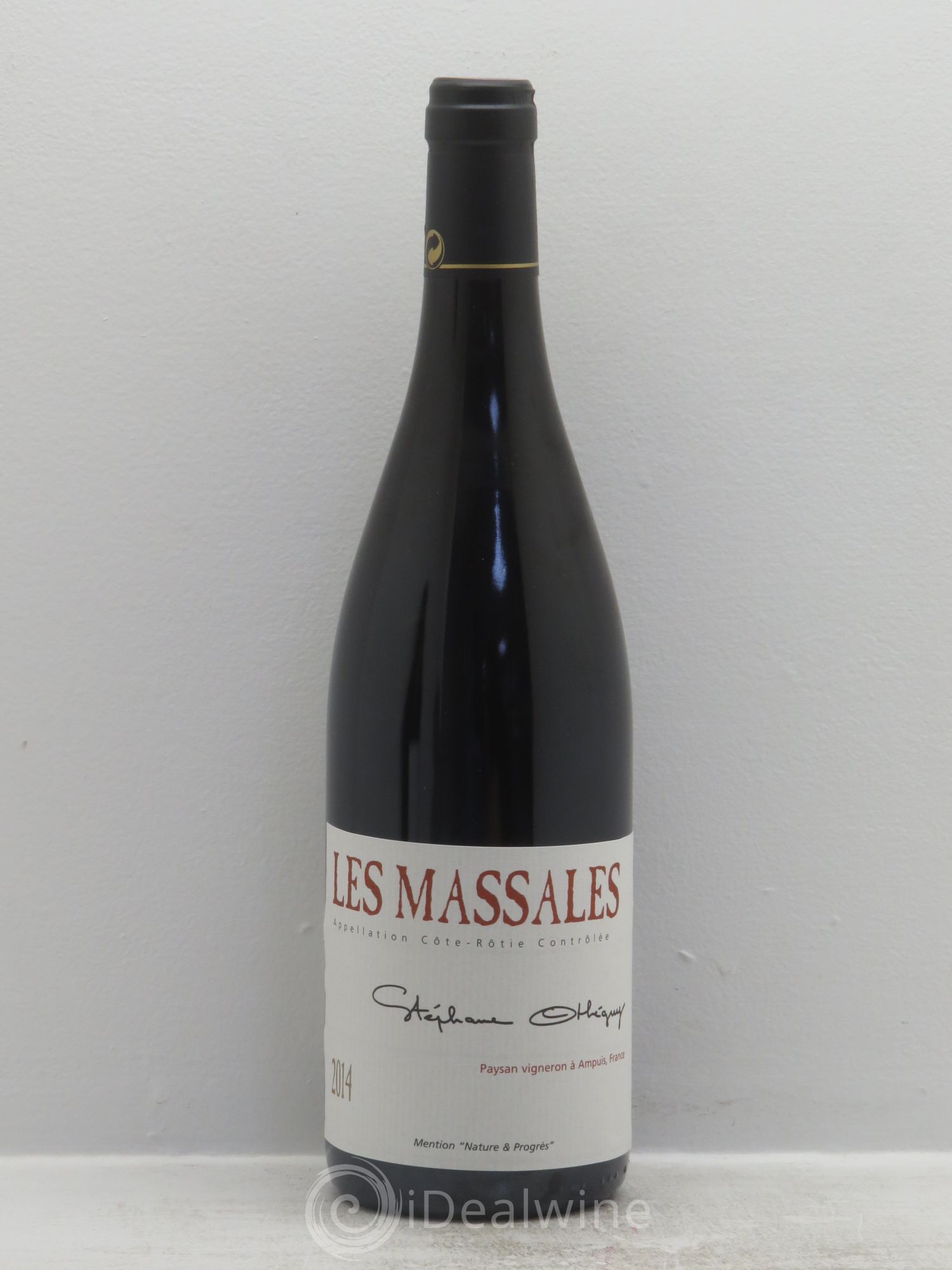 Côte-Rôtie Les Massales Stéphane Othéguy 2014 - Lot de 1 bouteille - 0