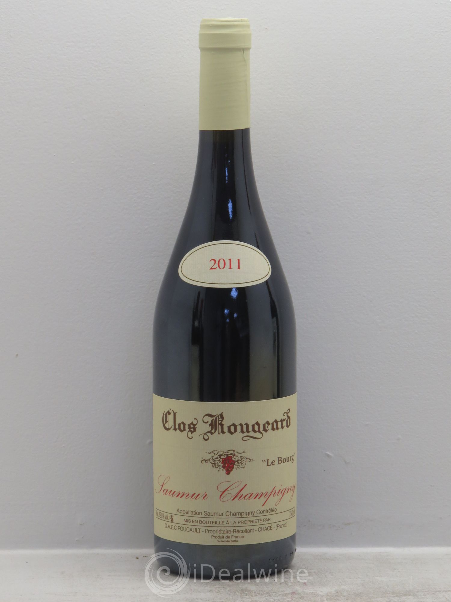 Saumur-Champigny Le Bourg Clos Rougeard 2011 - Lot de 1 bouteille - 0