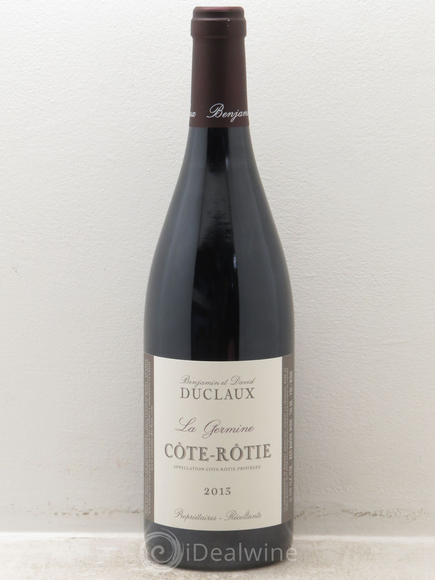 Côte-Rôtie La Germine Domaine Duclaux 2013 - Lot de 1 bouteille - 0