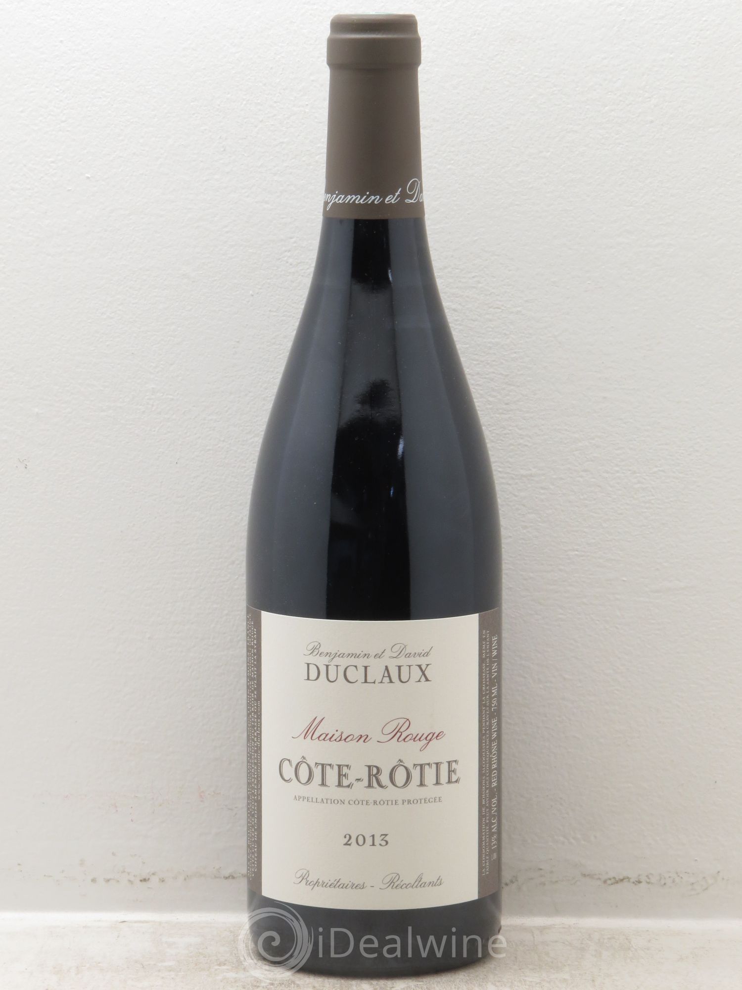 Côte-Rôtie Maison Rouge Domaine Duclaux 2013 - Lot de 1 bouteille - 0