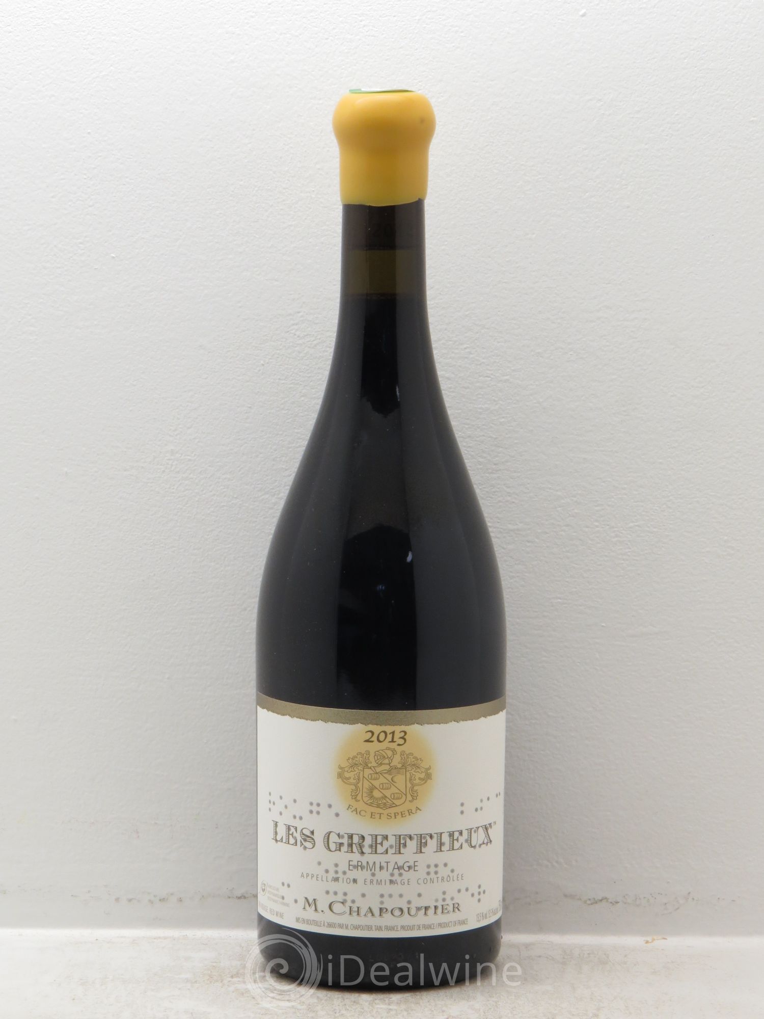 Hermitage Ermitage Les Greffieux Chapoutier 2013 - Lot de 1 bouteille - 0