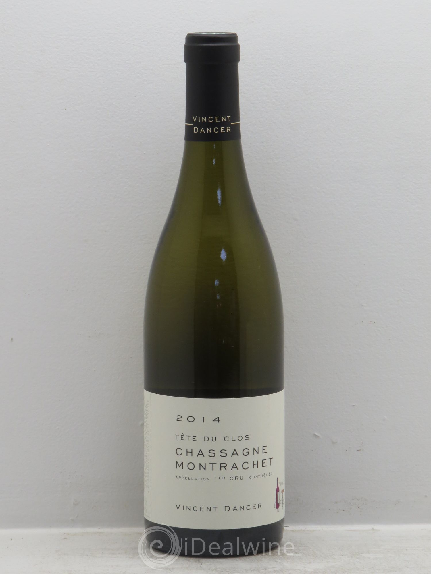 Chassagne-Montrachet 1er Cru (Morgeot) Tête du Clos Vincent Dancer 2014 - Lot de 1 bouteille - 0