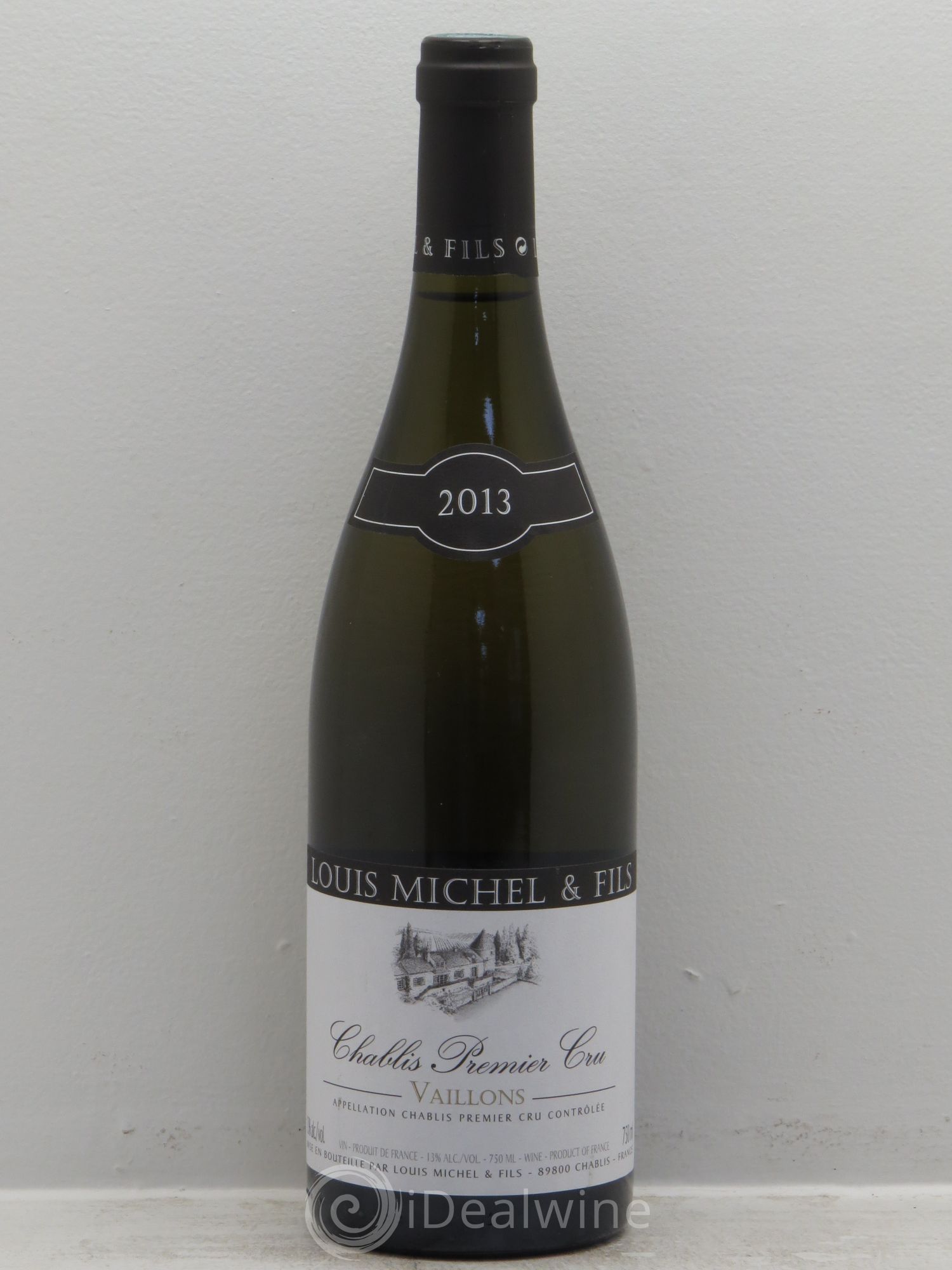 Chablis 1er Cru Vaillons Louis Michel et Fils 2013 - Lot de 1 bouteille - 0