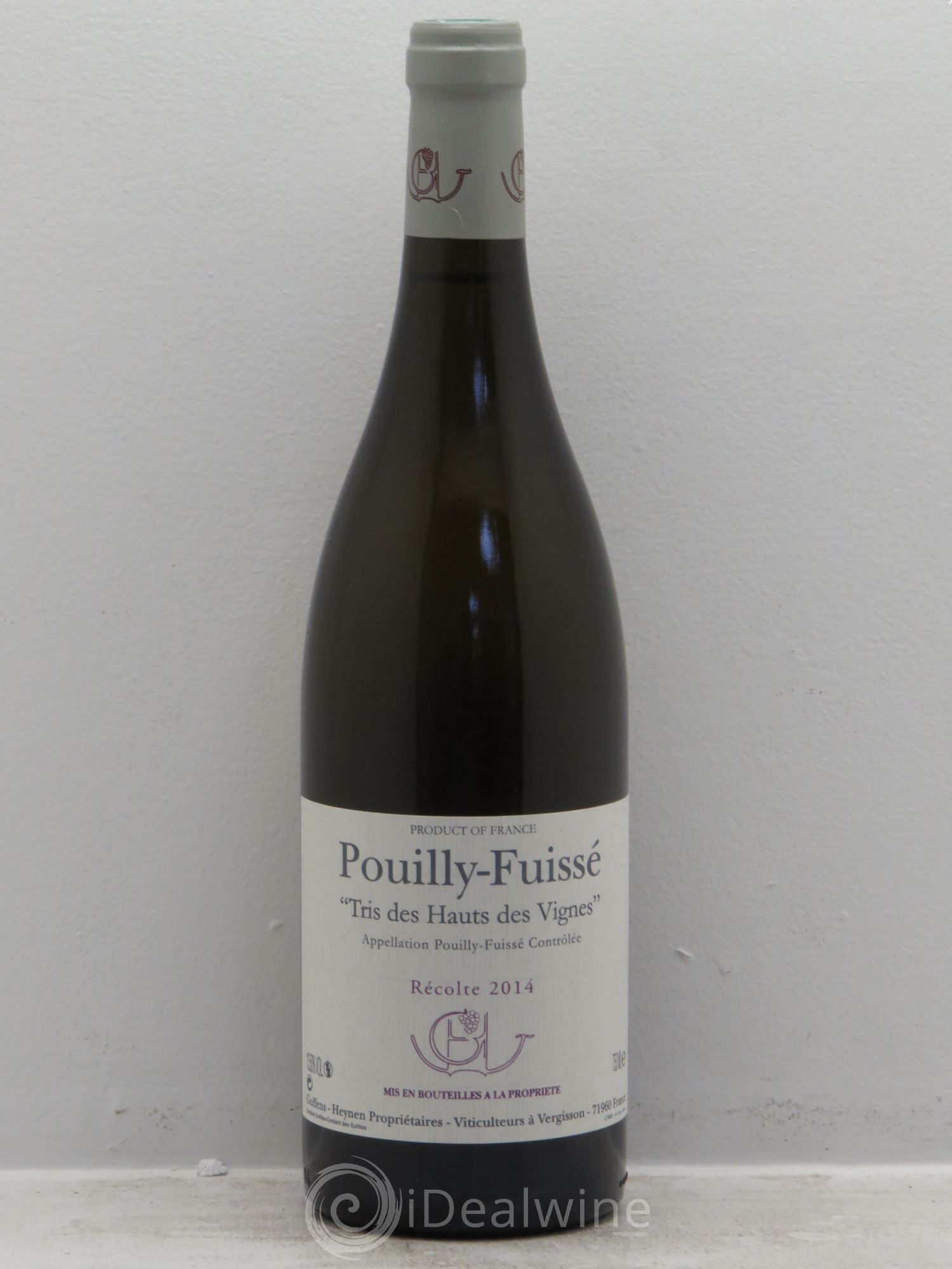 Pouilly-Fuissé Tris des Hauts des Vignes Guffens-Heynen 2014 - Lot de 1 bouteille - 0