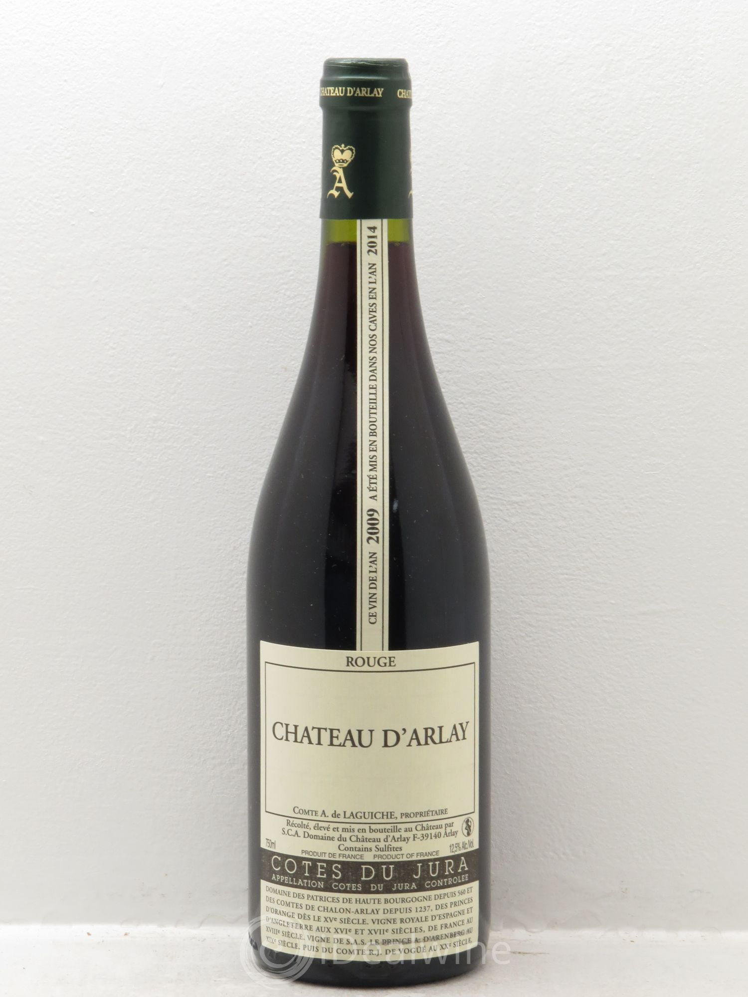 Côtes du Jura Château d'Arlay 2009 - Lot de 1 bouteille - 0