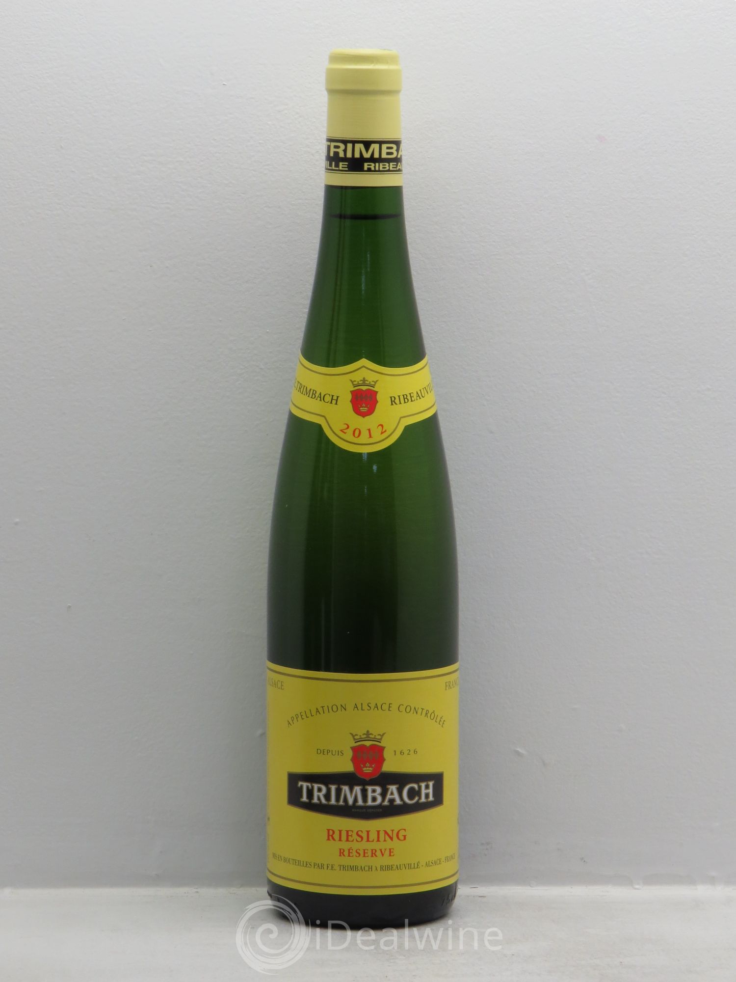 Alsace Riesling Réserve Trimbach (Domaine) 2012 - Lot de 1 bouteille - 0