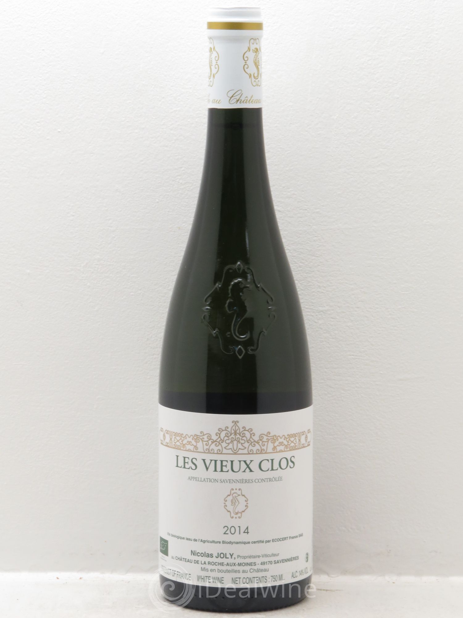 Savennières Les Vieux Clos Vignobles de la Coulée de Serrant - Nicolas Joly 2014 - Lot de 1 bouteille - 0