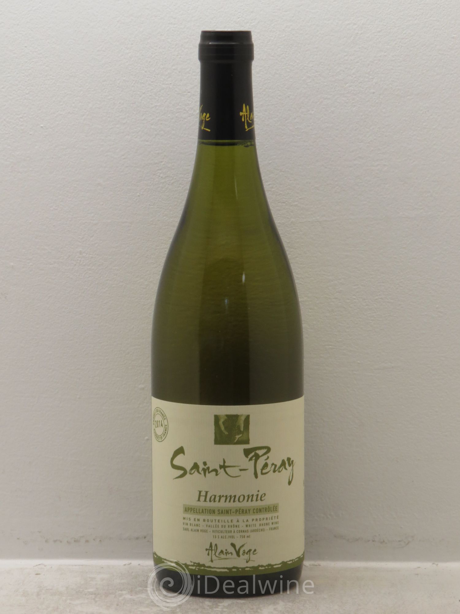 Saint-Péray Harmonie Alain Voge (Domaine) 2014 - Lot de 1 bouteille - 0
