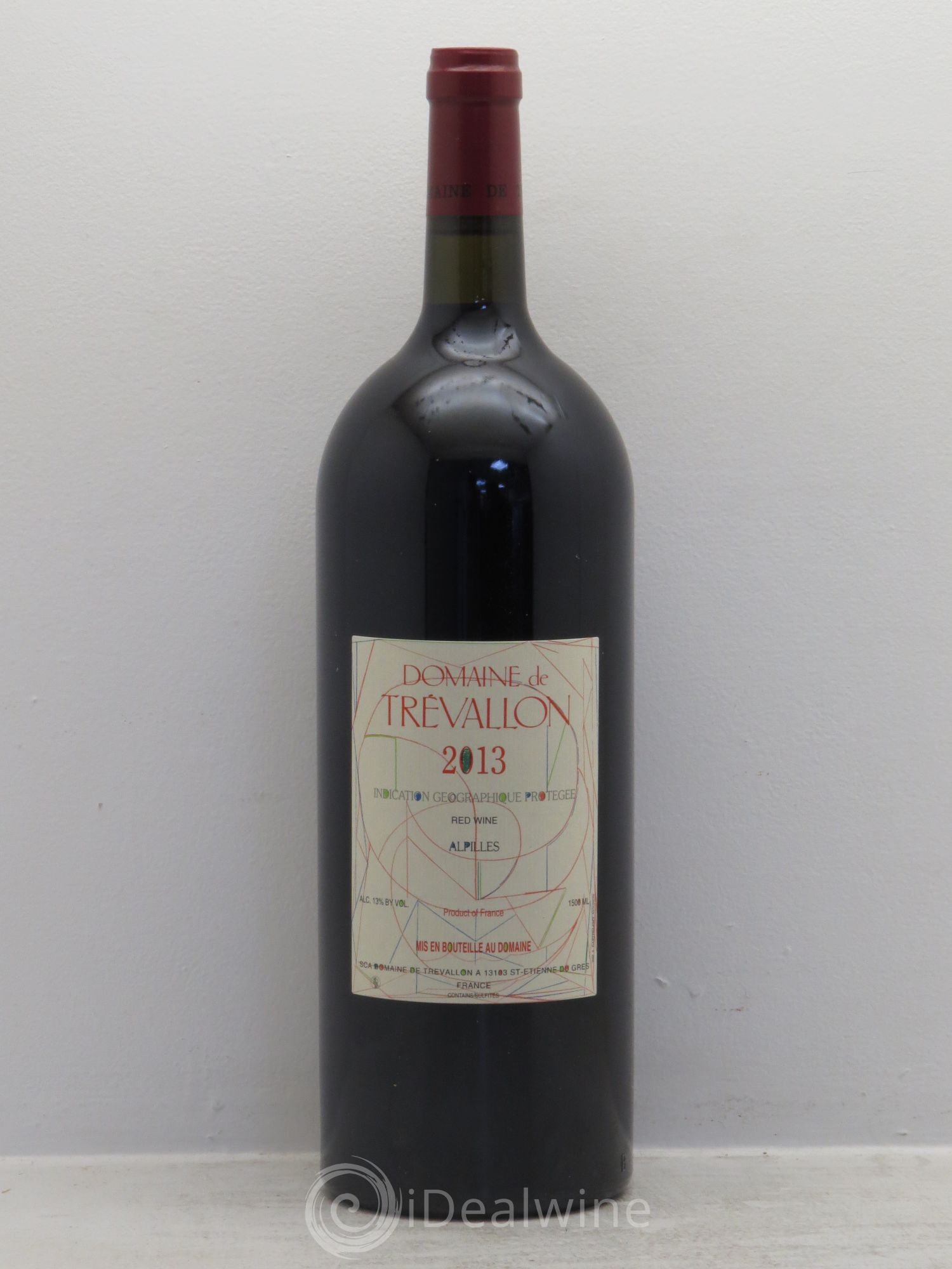 VDP Bouches du Rhône Trévallon (Domaine de) Eloi Dürrbach 2013 - Lot de 1 magnum - 0