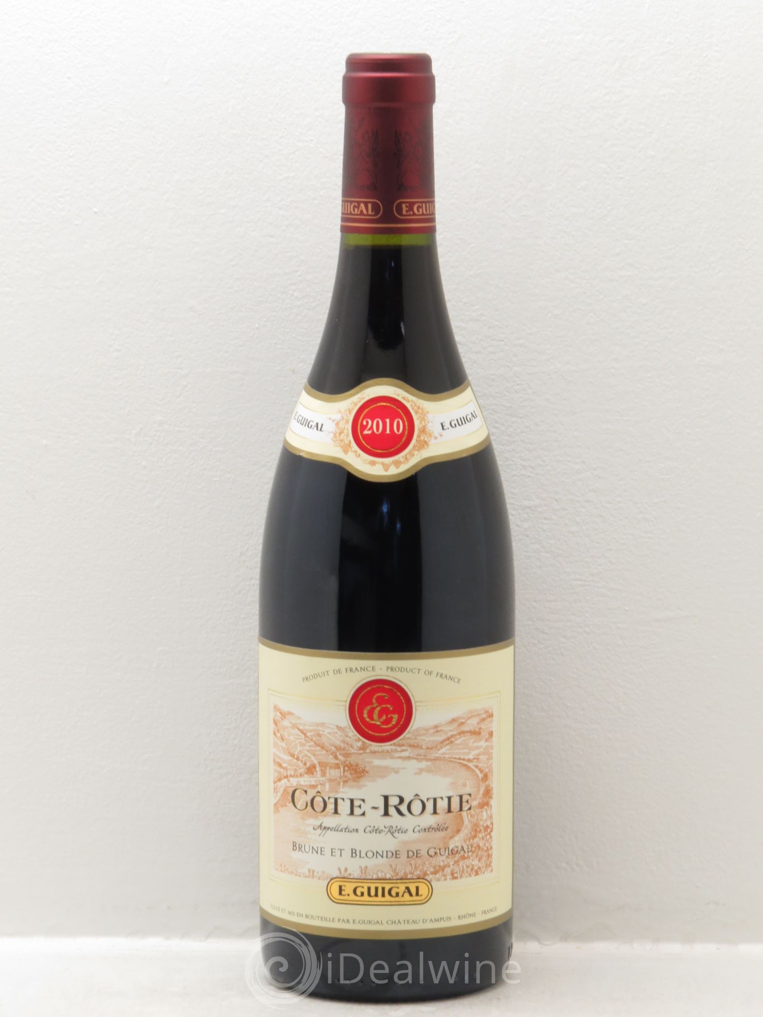 Côte-Rôtie Côtes Brune et Blonde Guigal 2010 - Lot de 1 bouteille - 0