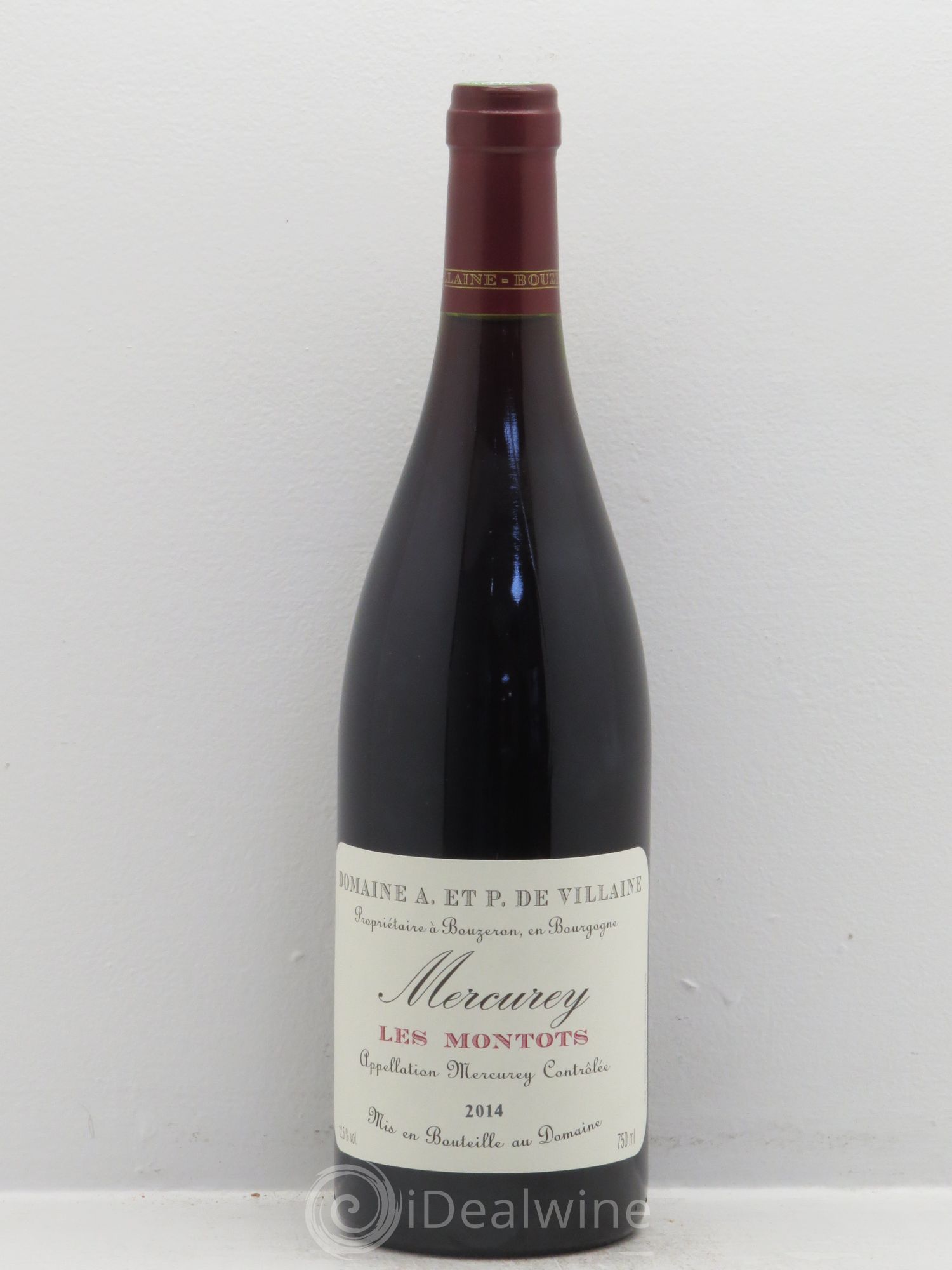 Mercurey Les Montots Domaine de Villaine 2014 - Lot de 1 bouteille - 0