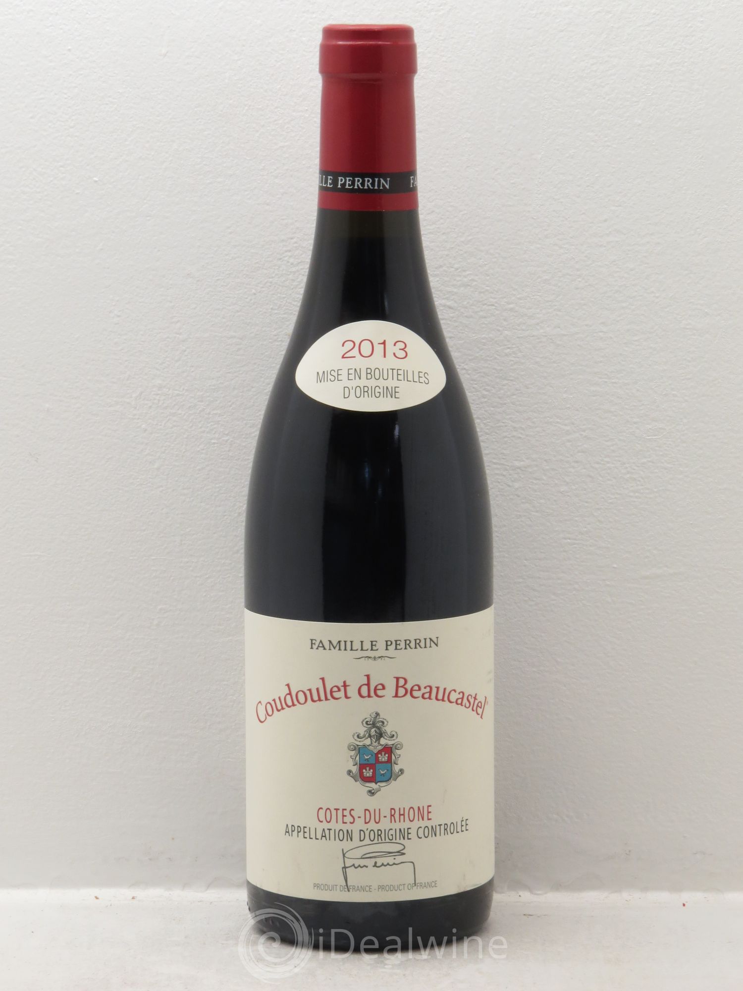Côtes-du-Rhône Coudoulet de Beaucastel Famille Perrin 2013 - Lot de 1 bouteille - 0