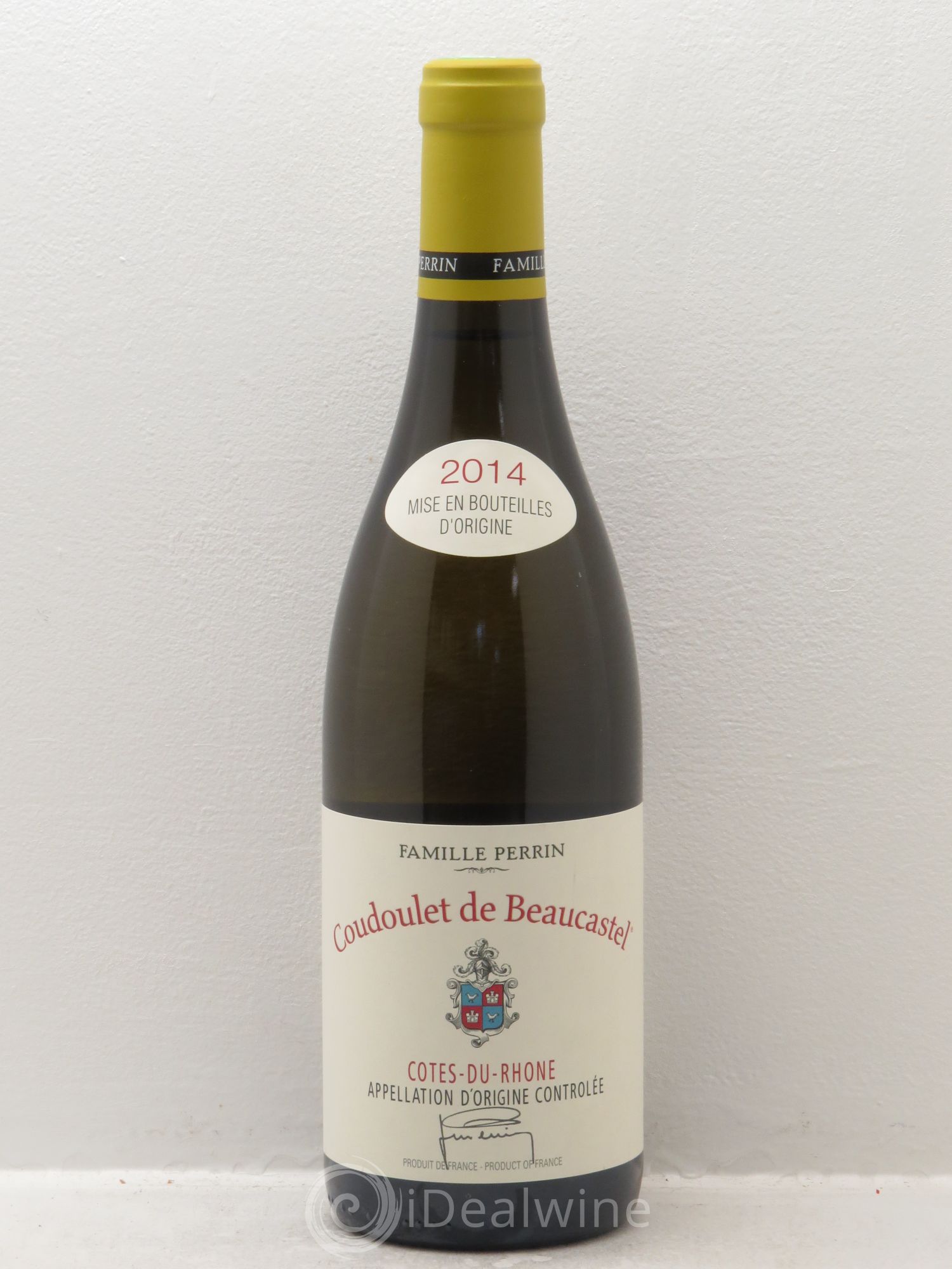 Côtes-du-Rhône Coudoulet de Beaucastel Famille Perrin 2014 - Lot de 1 bouteille - 0