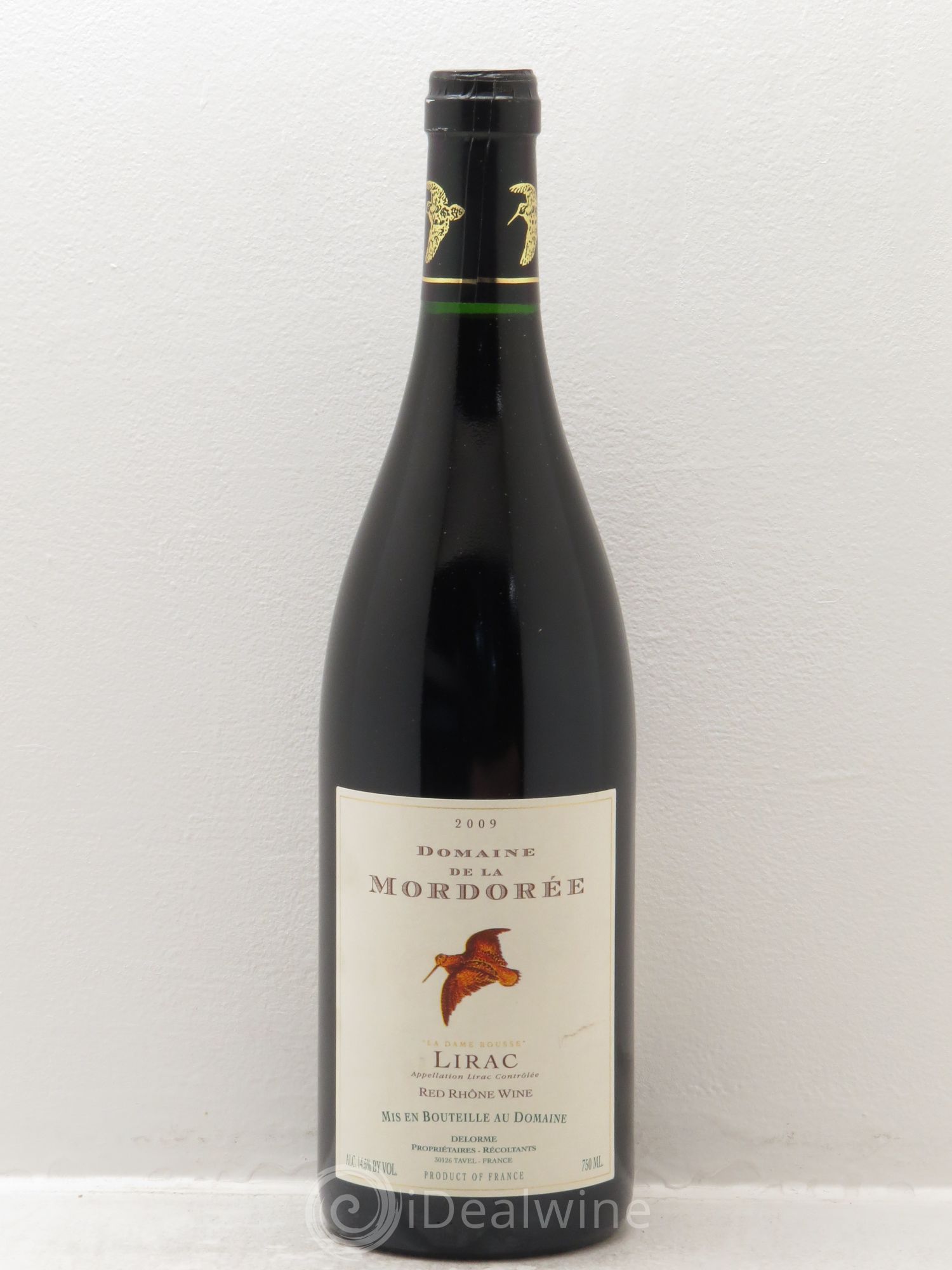 Lirac La Dame Rousse La Mordorée (Domaine de) 2009 - Lot de 1 bouteille - 0
