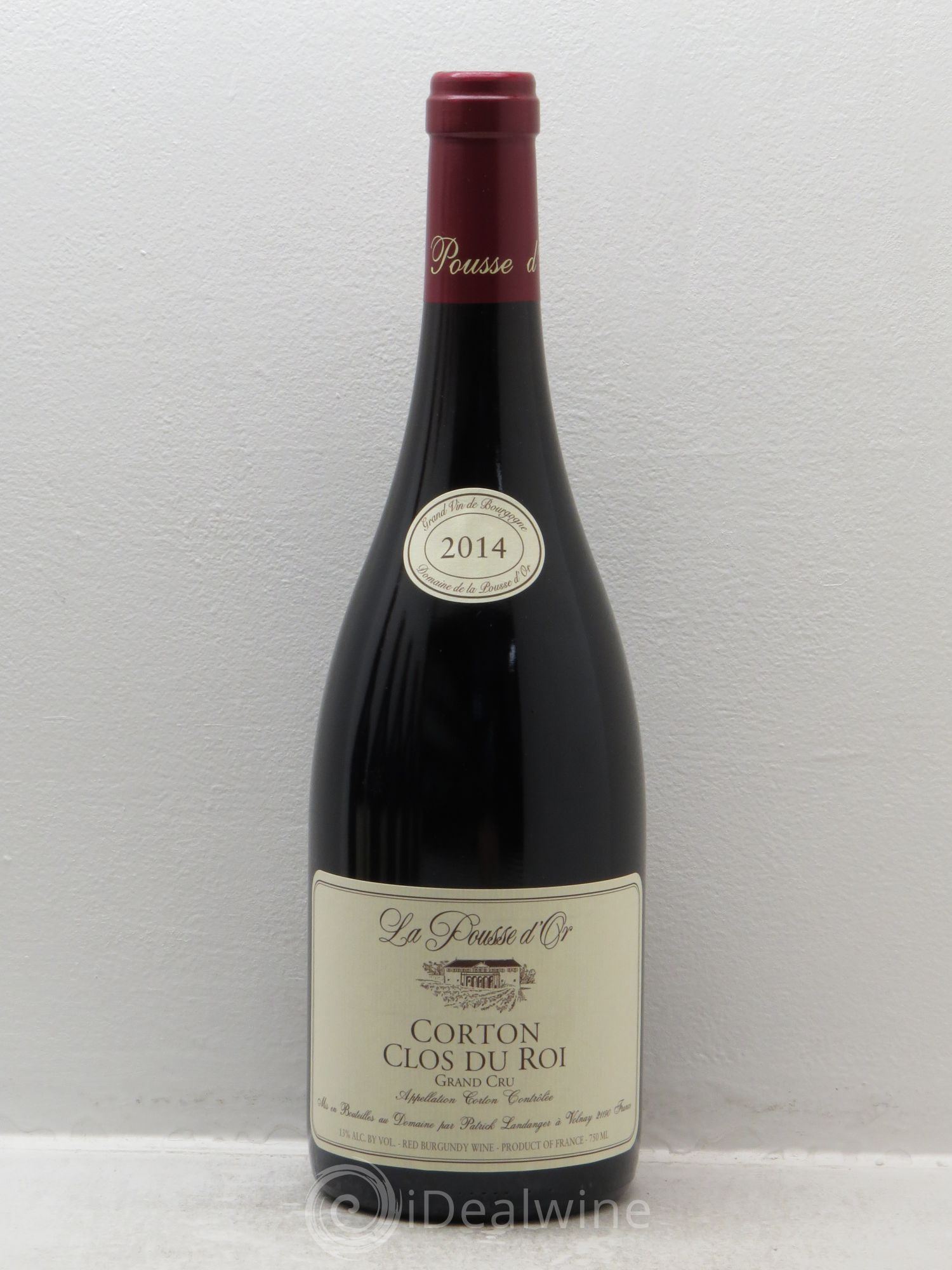 Corton Grand Cru Clos du Roi La Pousse d'Or (Domaine de) 2014 - Lot de 1 bouteille - 0