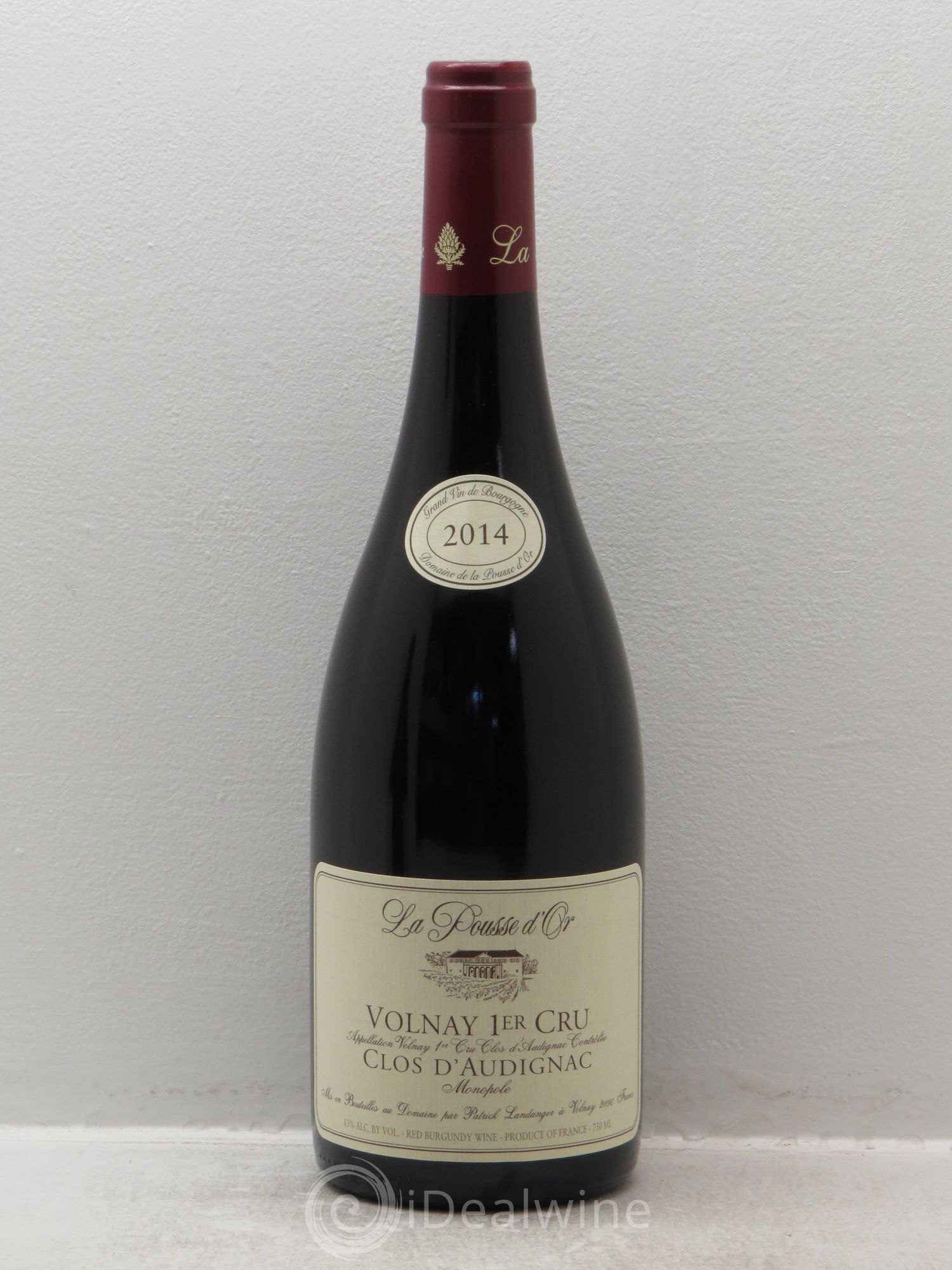Volnay 1er Cru Clos d'Audignac La Pousse d'Or (Domaine de) 2014 - Lot de 1 bouteille - 0