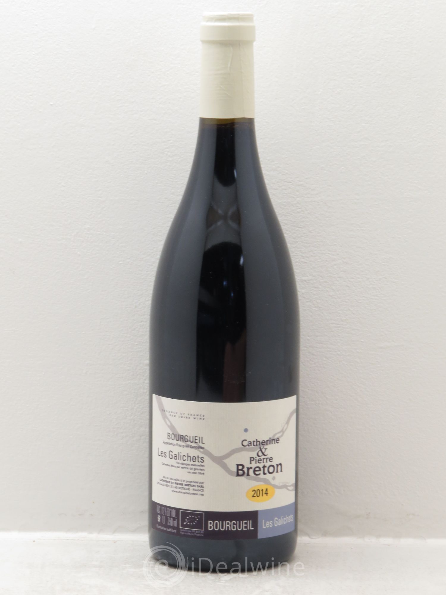 Bourgueil Les Galichets Catherine et Pierre Breton 2014 - Lot de 1 bouteille - 0