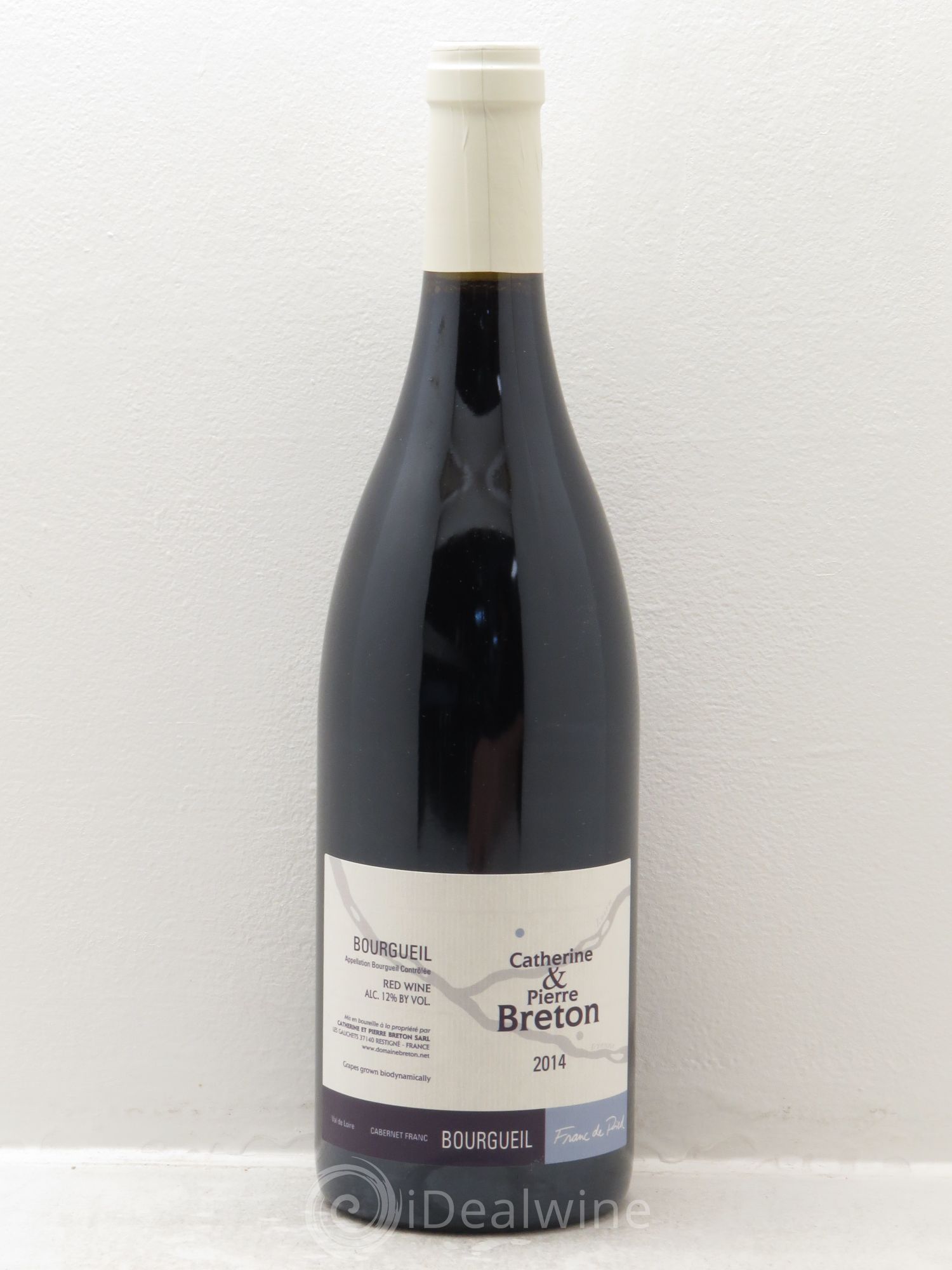 Bourgueil Franc de Pied Catherine et Pierre Breton 2014 - Lot de 1 bouteille - 0