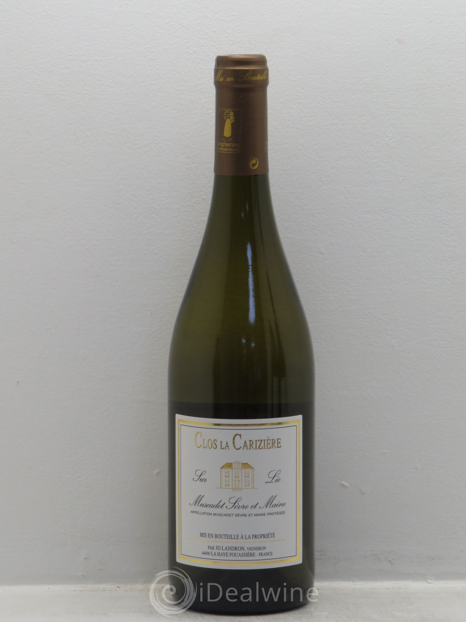 Muscadet-Sèvre-et-Maine Le Clos La Carizière Jo Landron 2014 - Lot de 1 bouteille - 0