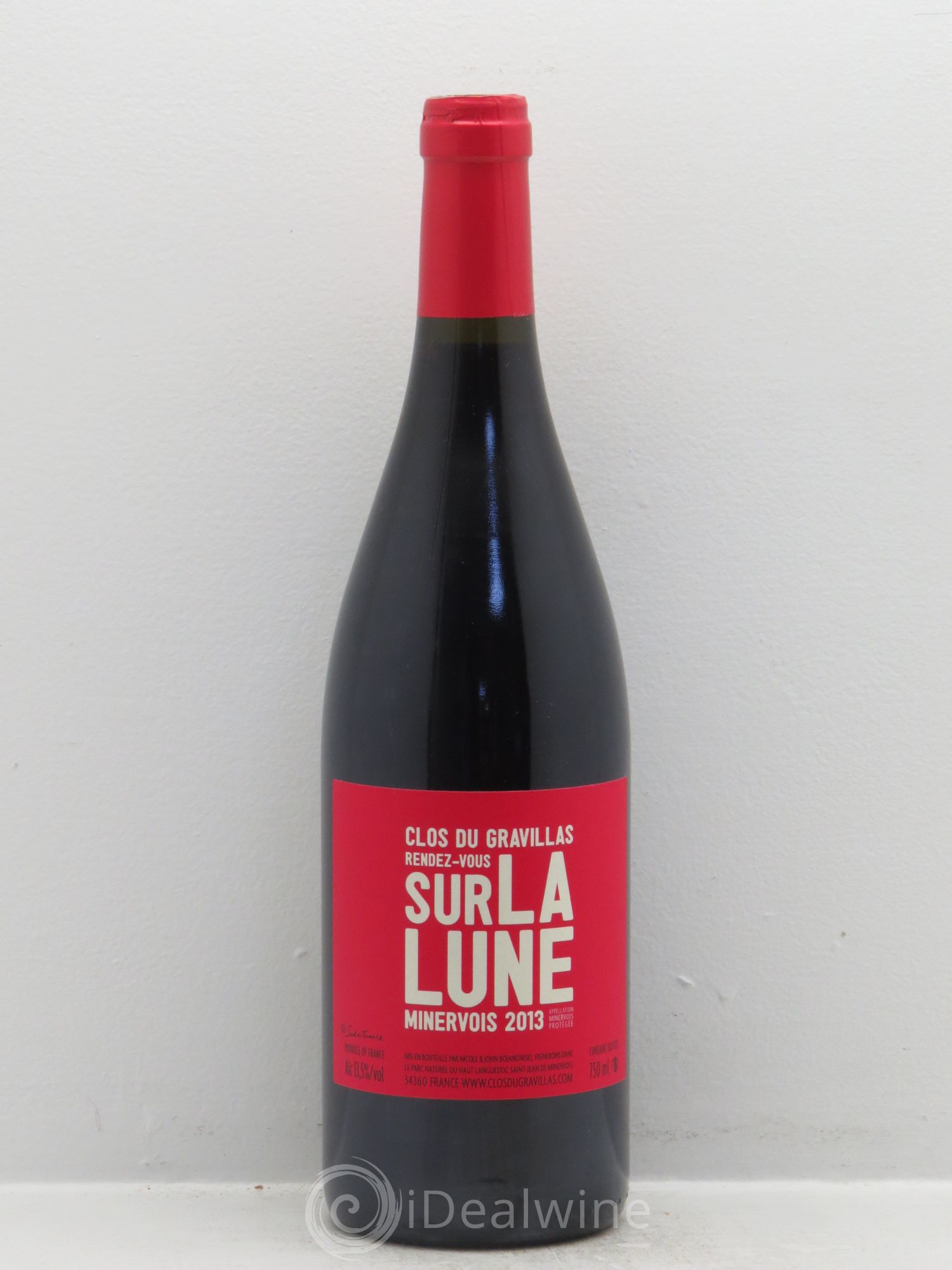 Minervois Rendez-vous sur la Lune - Clos Du Gravillas 2013 - Posten von 1 Flasche - 0
