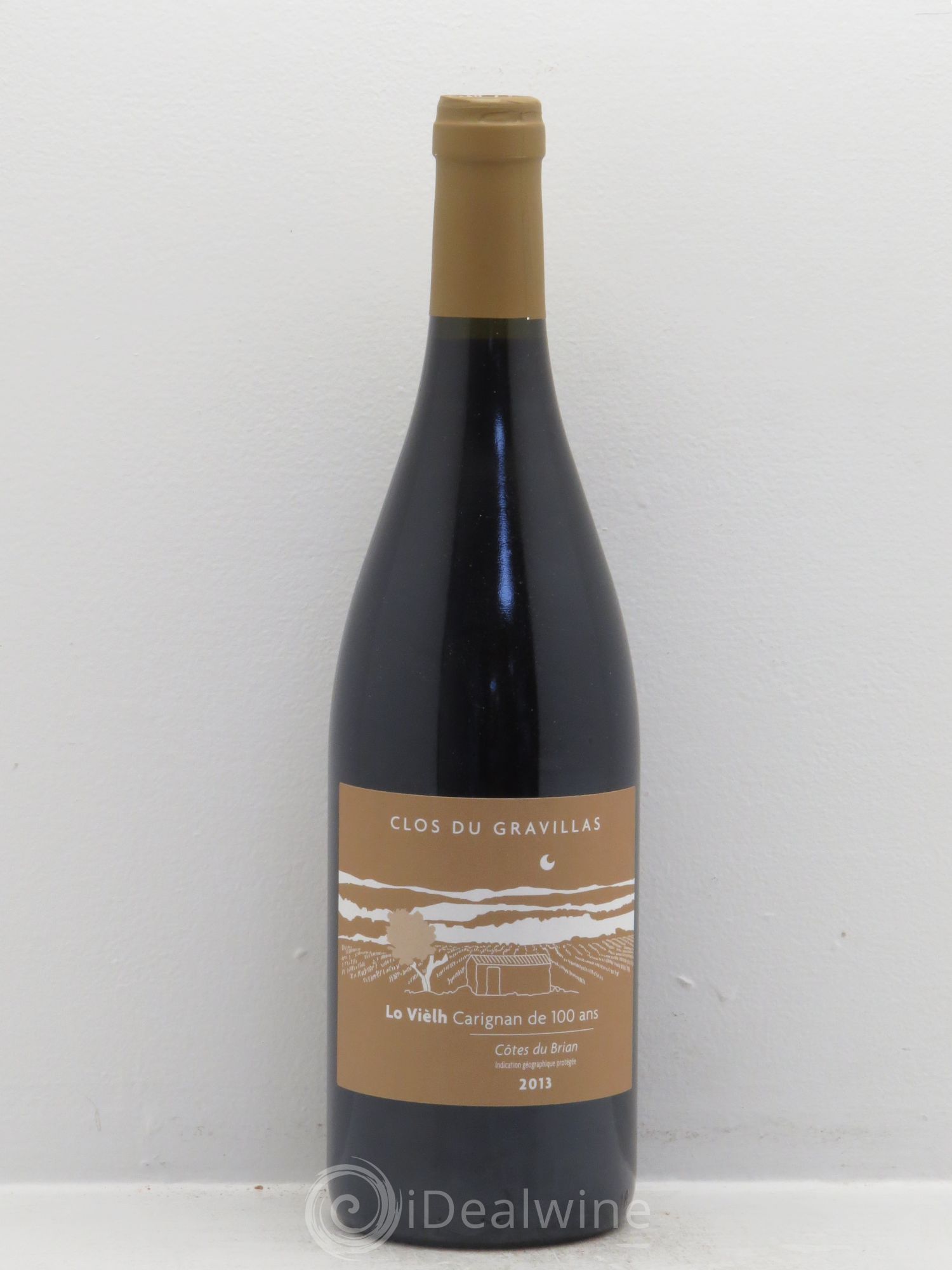Pays d'Hérault - Côtes du Brian Lo Vièlh Clos du Gravillas 2013 - Lot de 1 bouteille - 0