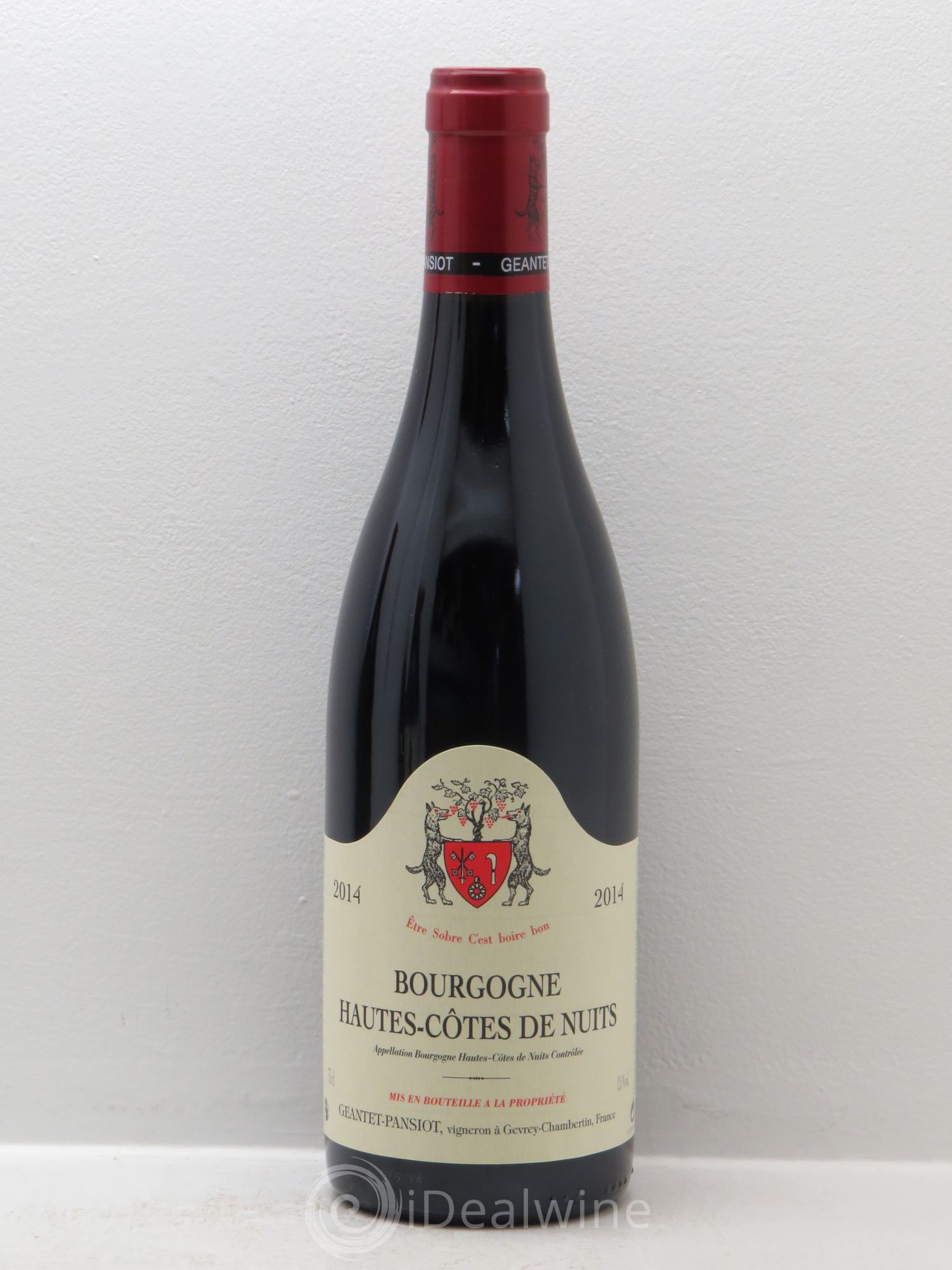 Hautes-Côtes de Nuits Geantet-Pansiot 2014 - Lot de 1 bouteille - 0