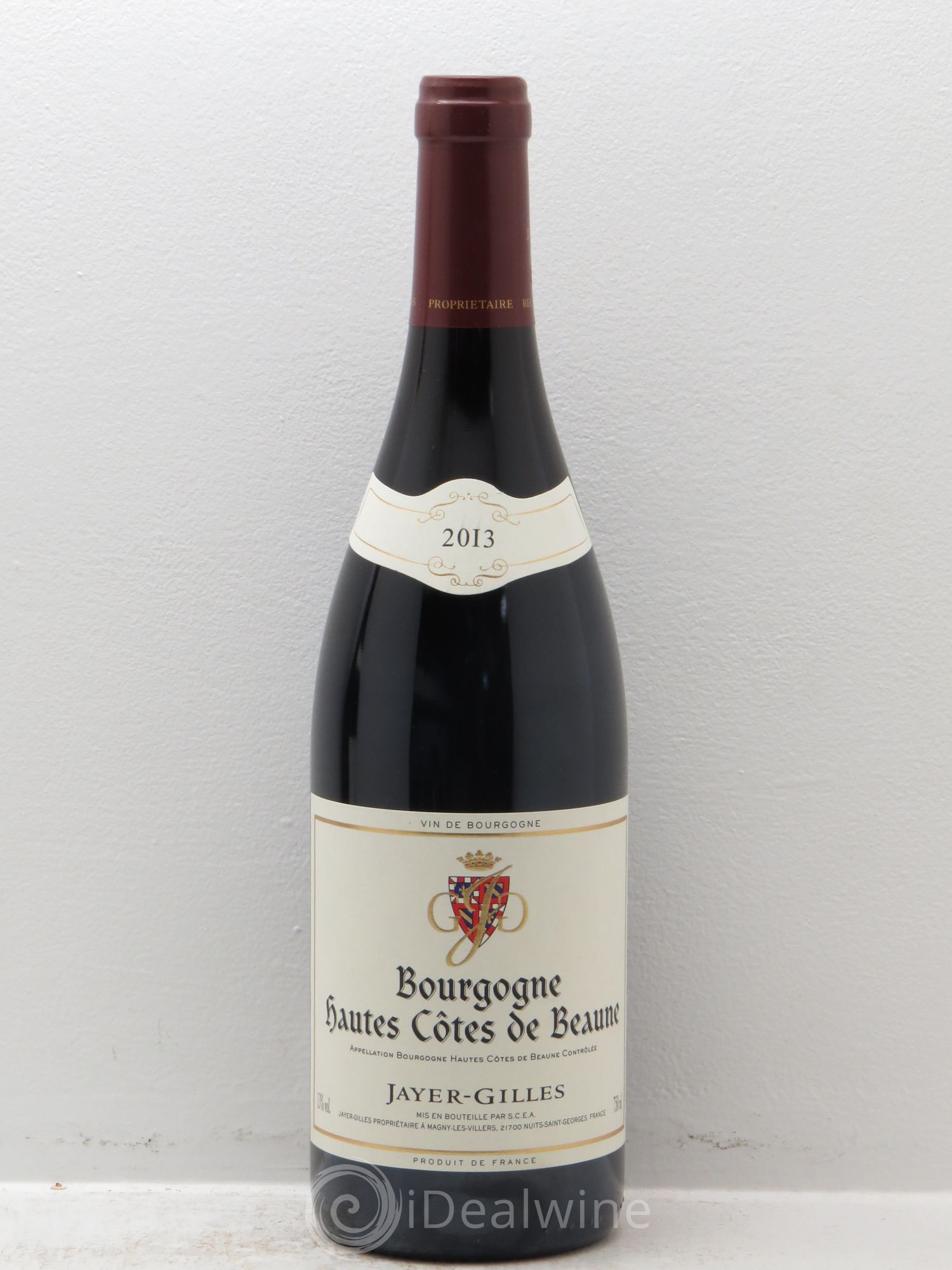 Hautes-Côtes de Beaune Hoffmann-Jayer (anciennement Jayer-Gilles) 2013 - Lot de 1 bouteille - 0