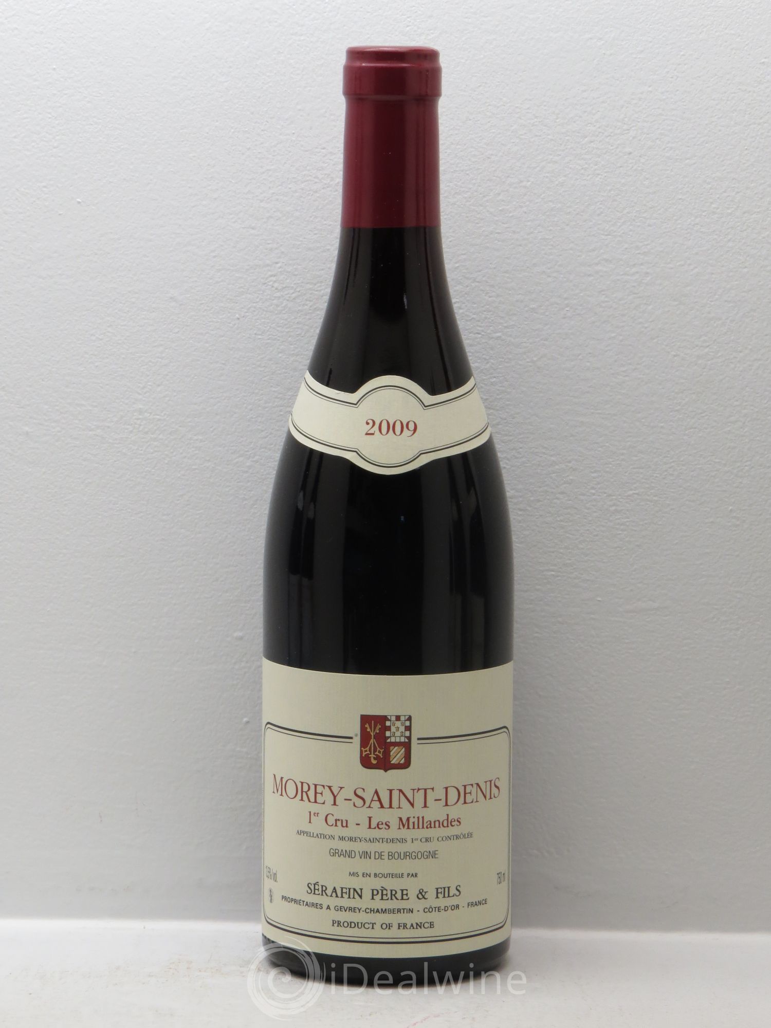 Morey-Saint-Denis 1er Cru Les Millandes Christian Sérafin Père et Fils 2009 - Lot de 1 bouteille - 0