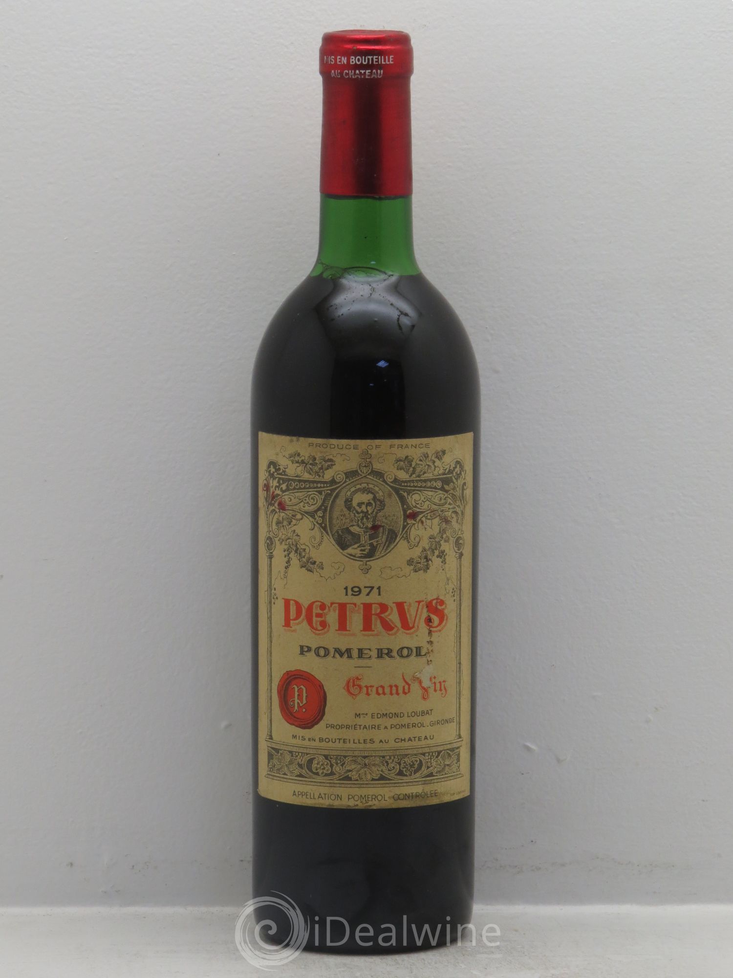 Petrus 1971 - Lot de 1 bouteille - 0