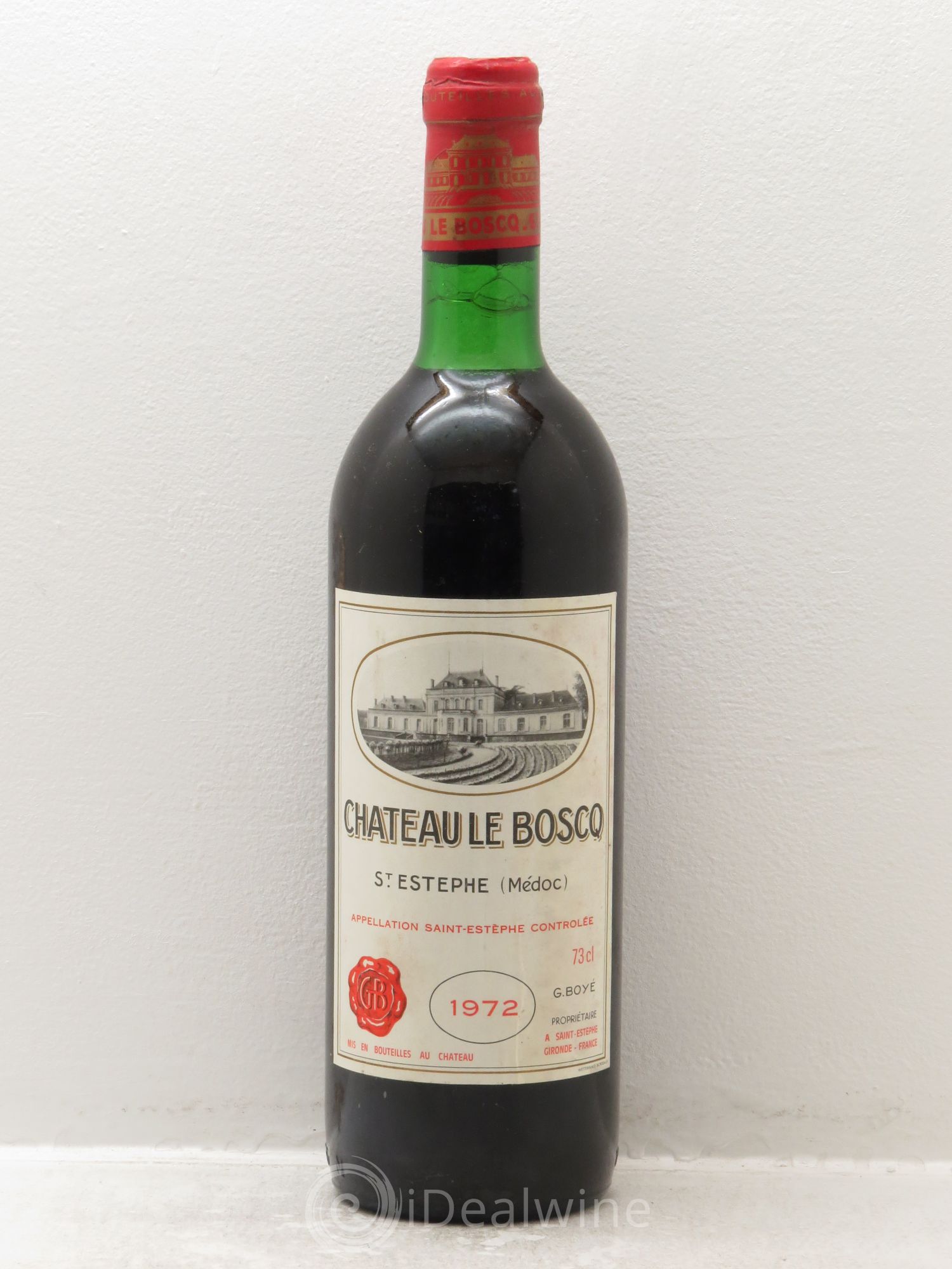 Château le Boscq Cru Bourgeois 1972 - Lot de 1 bouteille - 0