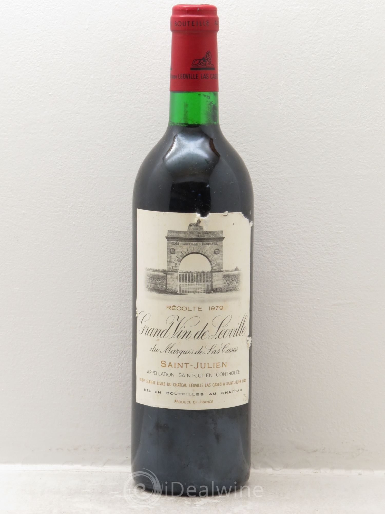 Château Léoville Las Cases 2ème Grand Cru Classé 1979 - Lot de 1 bouteille - 0