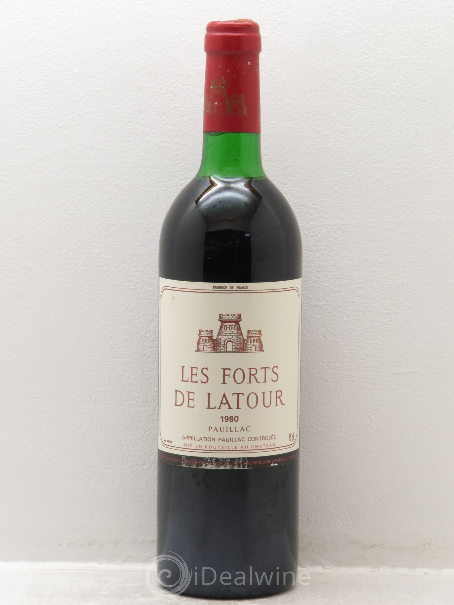 Les Forts de Latour Second Vin 1980 - Lot de 1 bouteille - 0