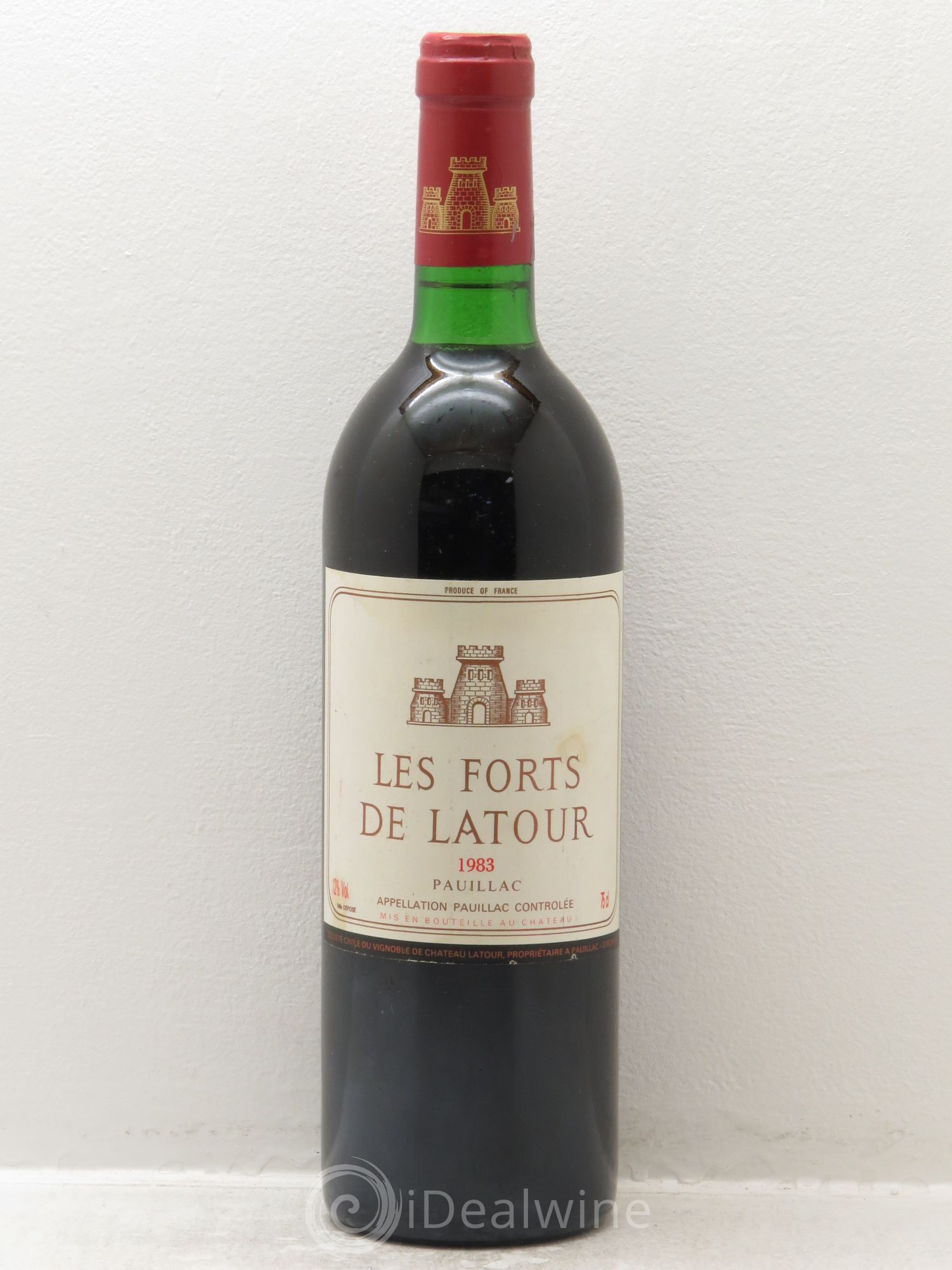 Les Forts de Latour Second Vin 1983 - Lot de 1 bouteille - 0