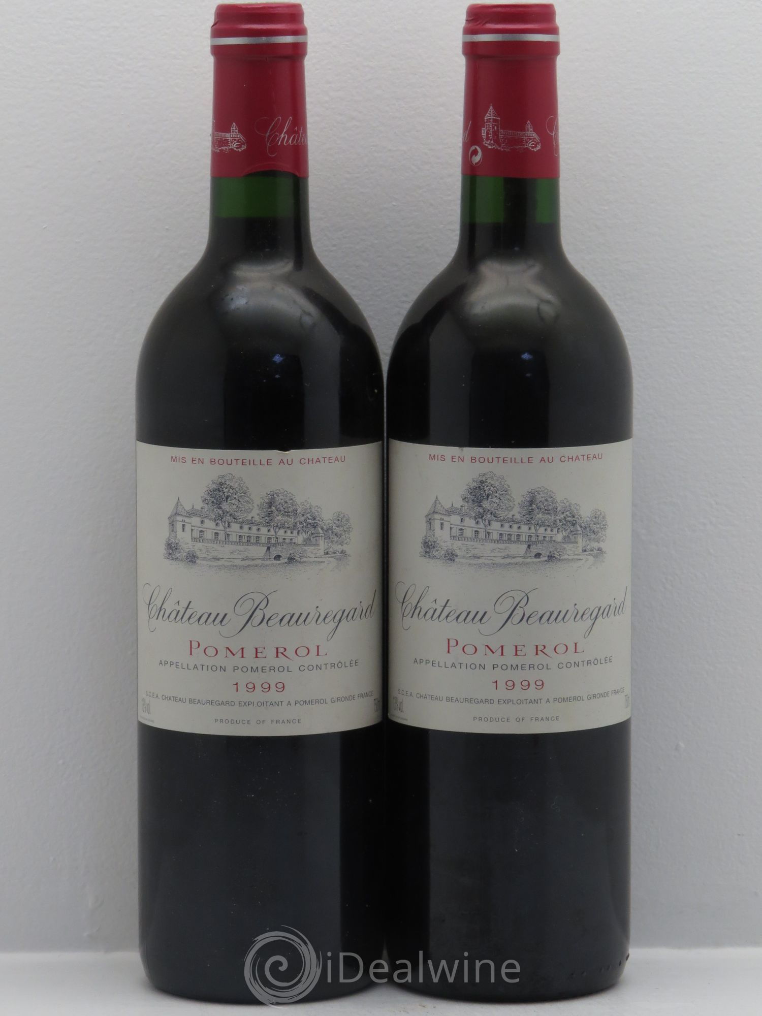 Château Beauregard 1999 - Lot de 2 bouteilles - 0