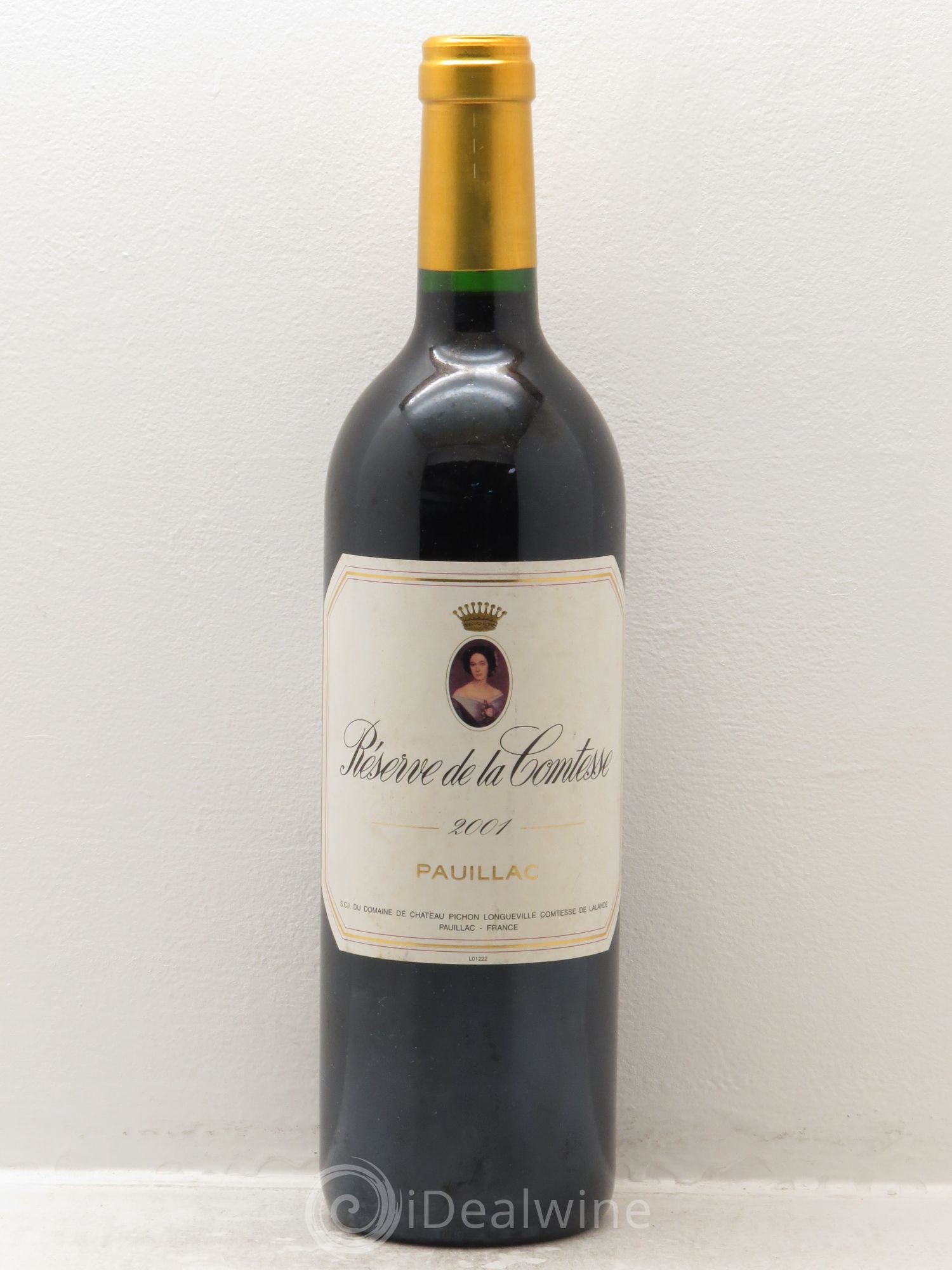 Réserve de la Comtesse Second Vin 2001 - Lot de 1 bouteille - 0