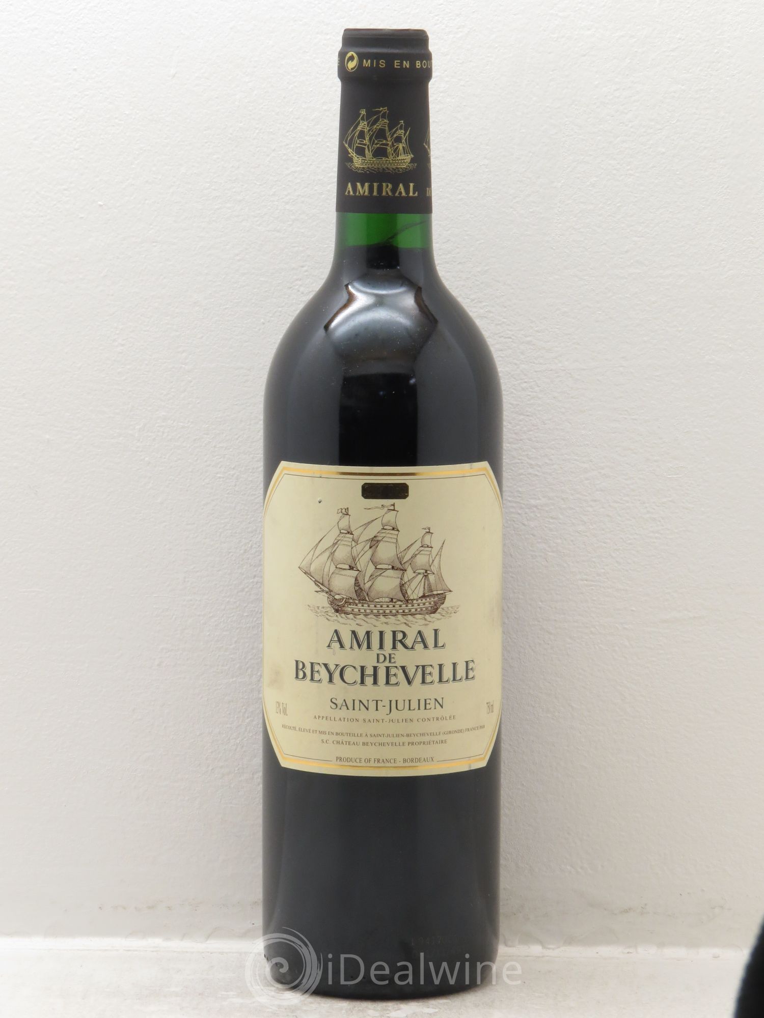 Amiral de Beychevelle Second Vin 2002 - Lot de 1 bouteille - 0